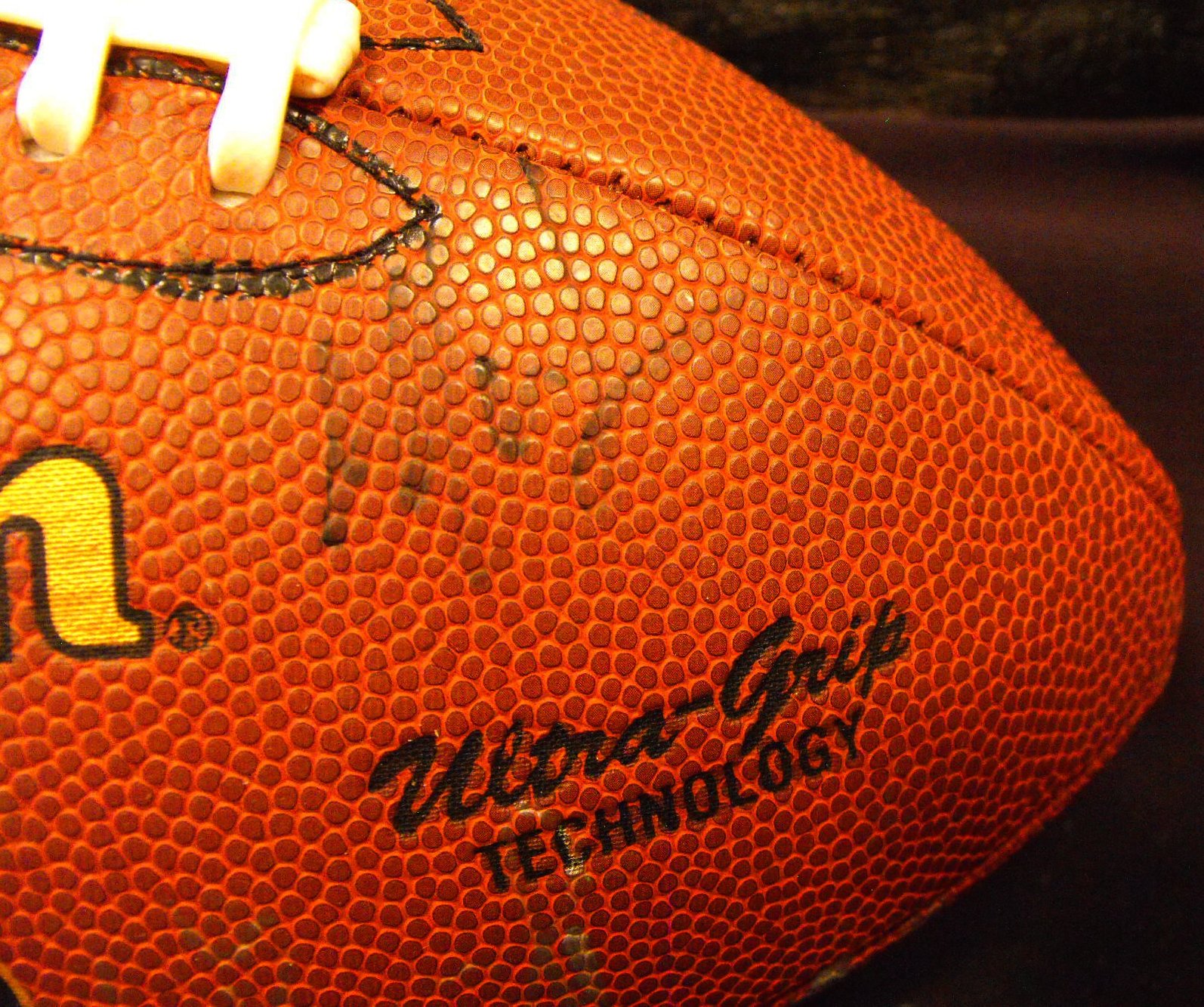 Cincinnati Bengals Team Autogaphed NFL Wilson Football With Many Signatures