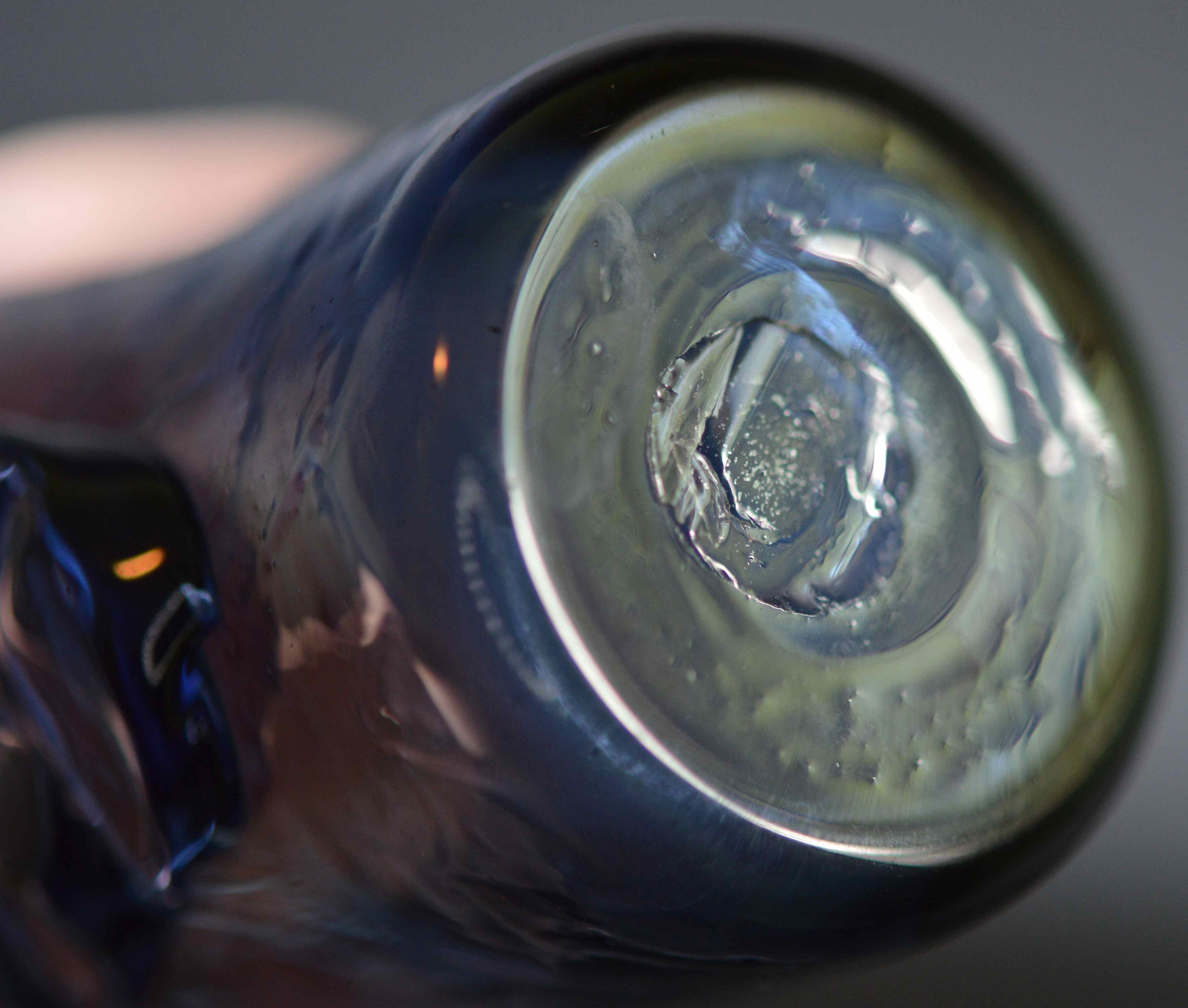 3 Crackle Glass Pieces