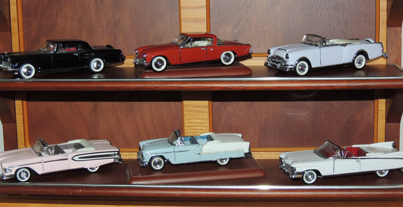 Franklin Mint "The Classic Cars of the Fifties" Die Cast Car Collection
