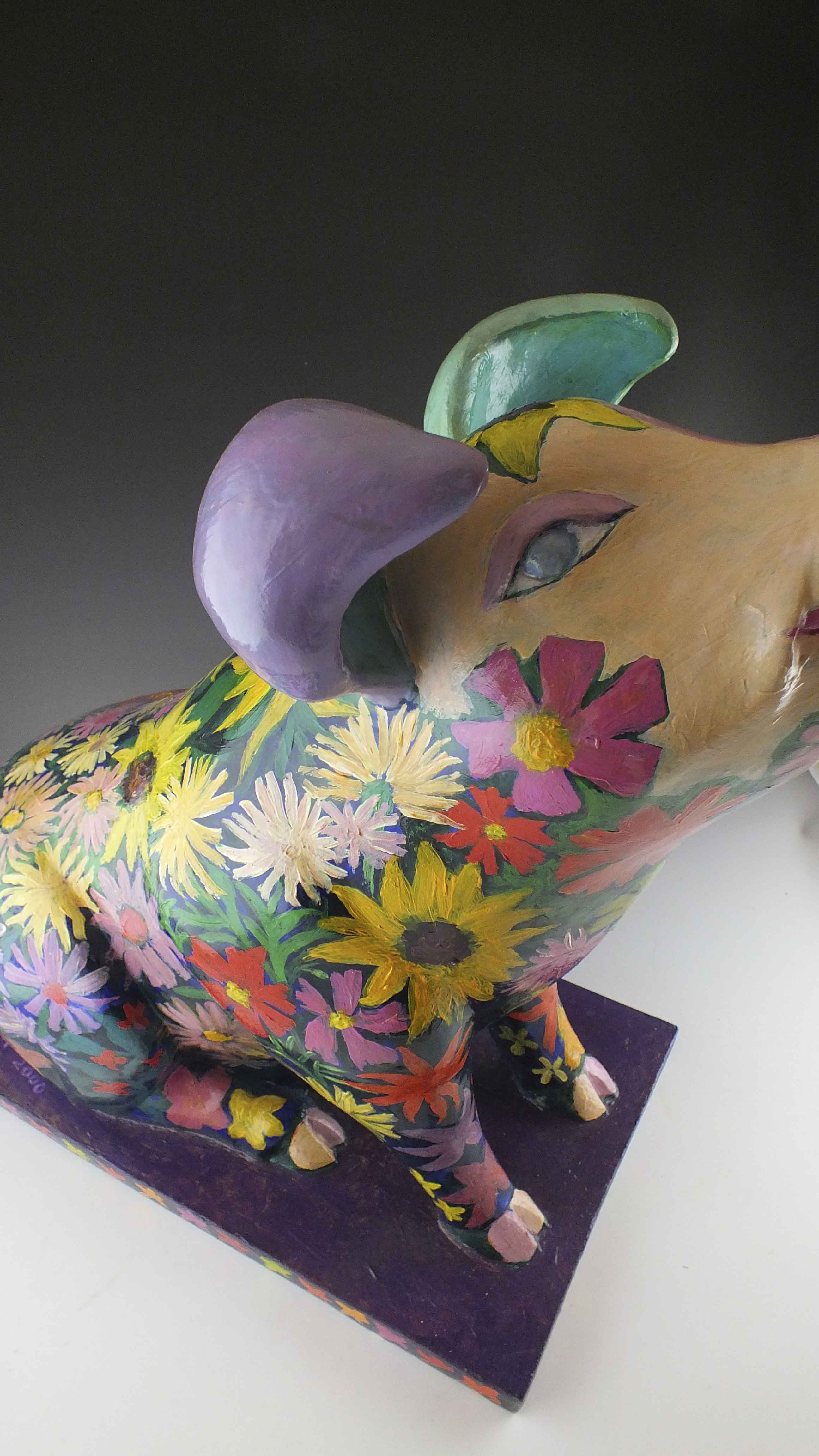 Decoupage Cincinnati Pig 