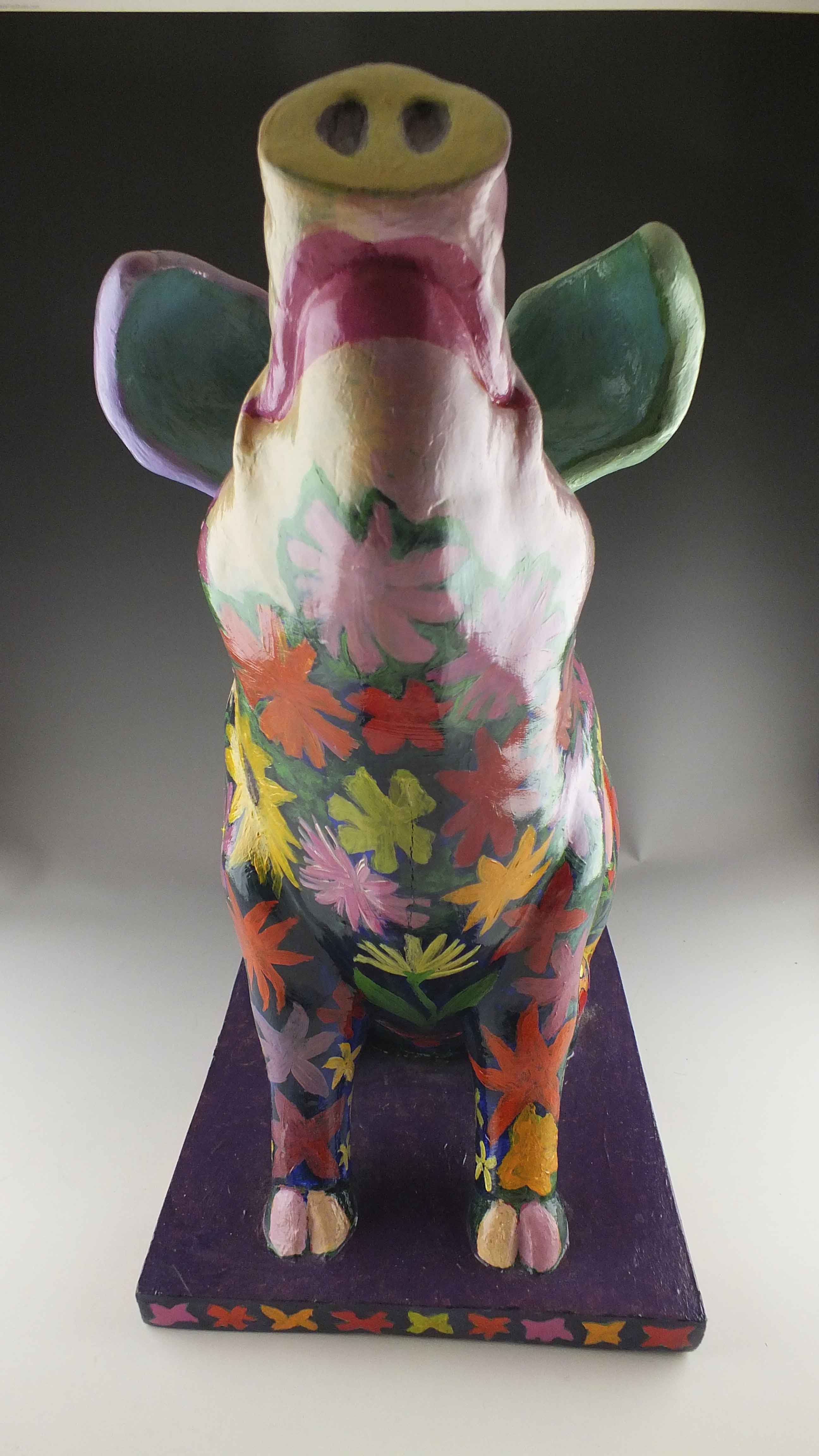 Decoupage Cincinnati Pig 