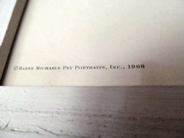 "Old Dog Tray" lithograph by Barry Michaels