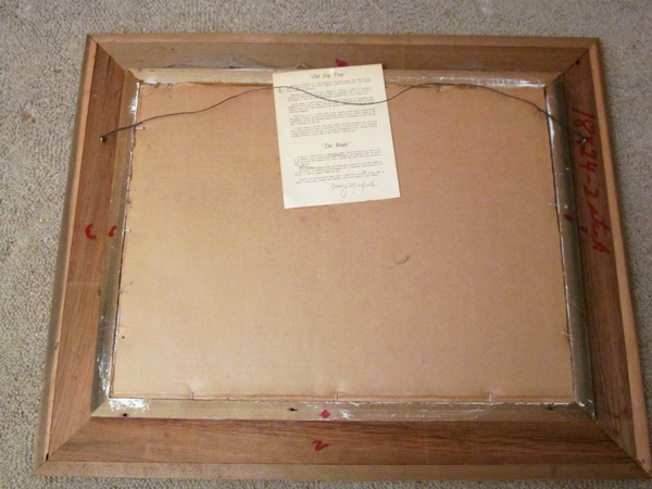 "Old Dog Tray" lithograph by Barry Michaels