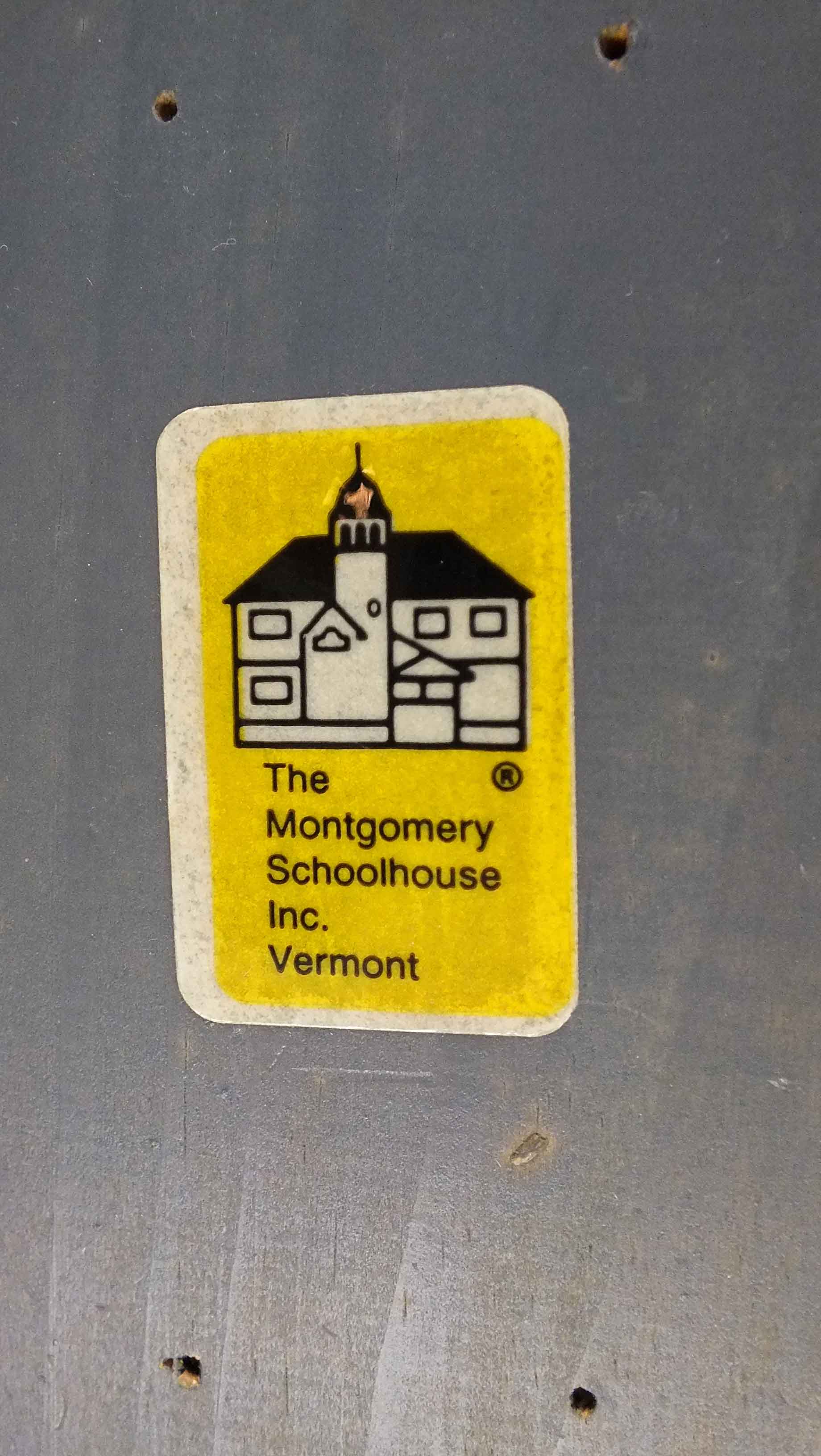  Montgomery Schoolhouse Train Toy