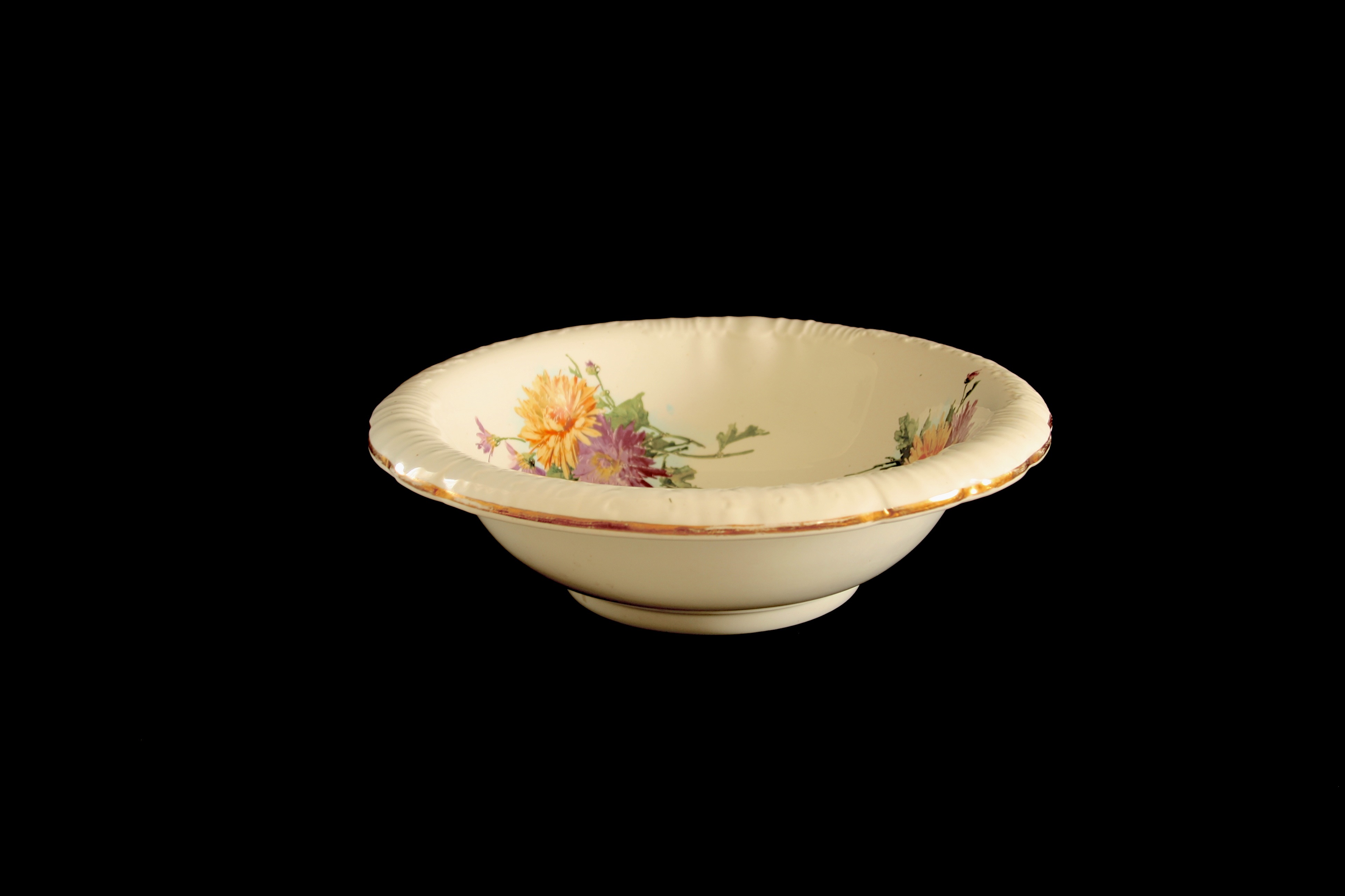 Vintage Large Ceramic Wash Bowl Basin