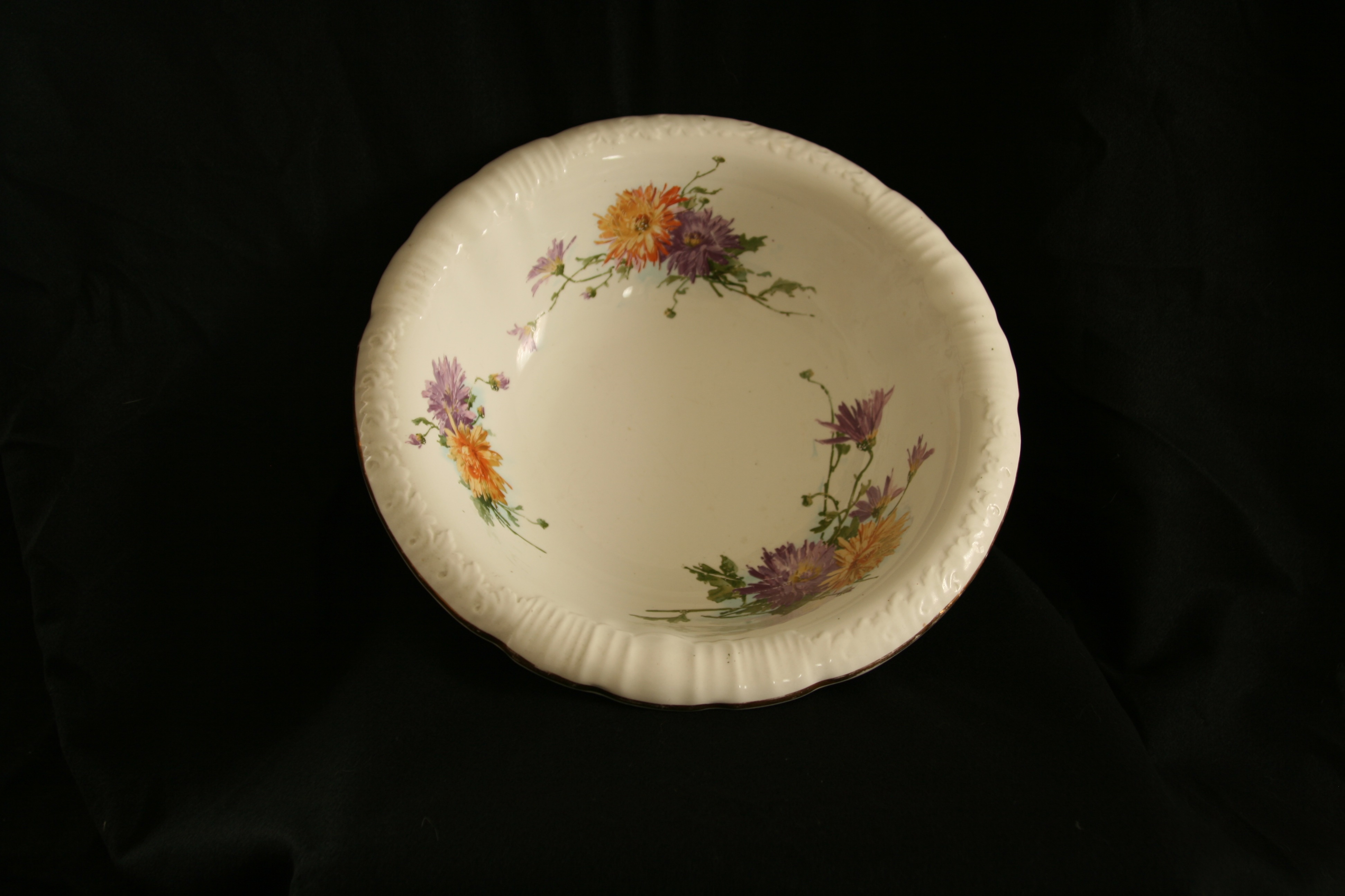 Vintage Large Ceramic Wash Bowl Basin