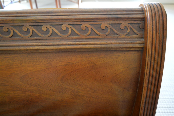 Henredon King Size Sleigh Bed