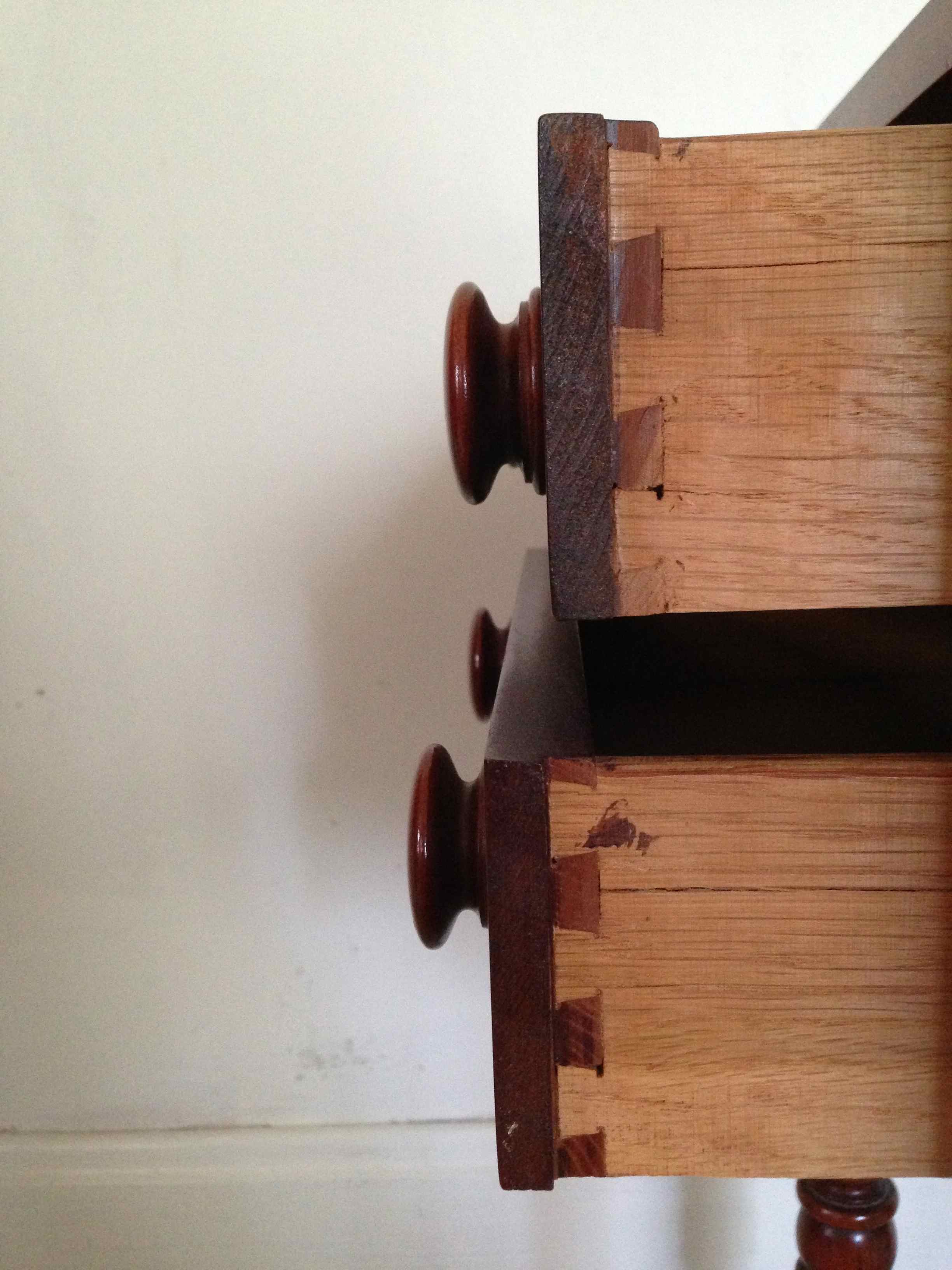 Davis Cabinet Company Drop Leaf Night Table