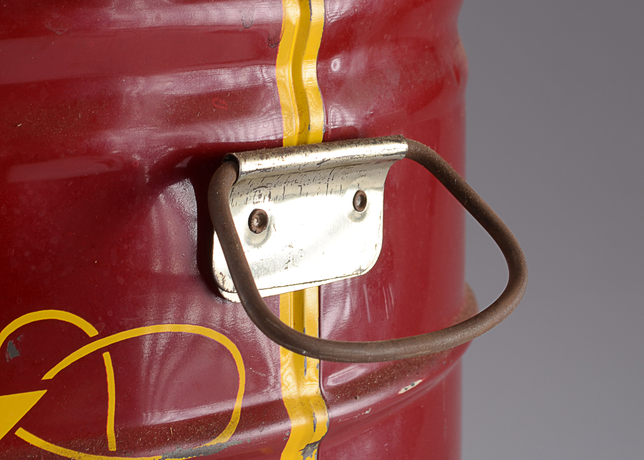 Husman's Potato Chip Can. Circa 1950's