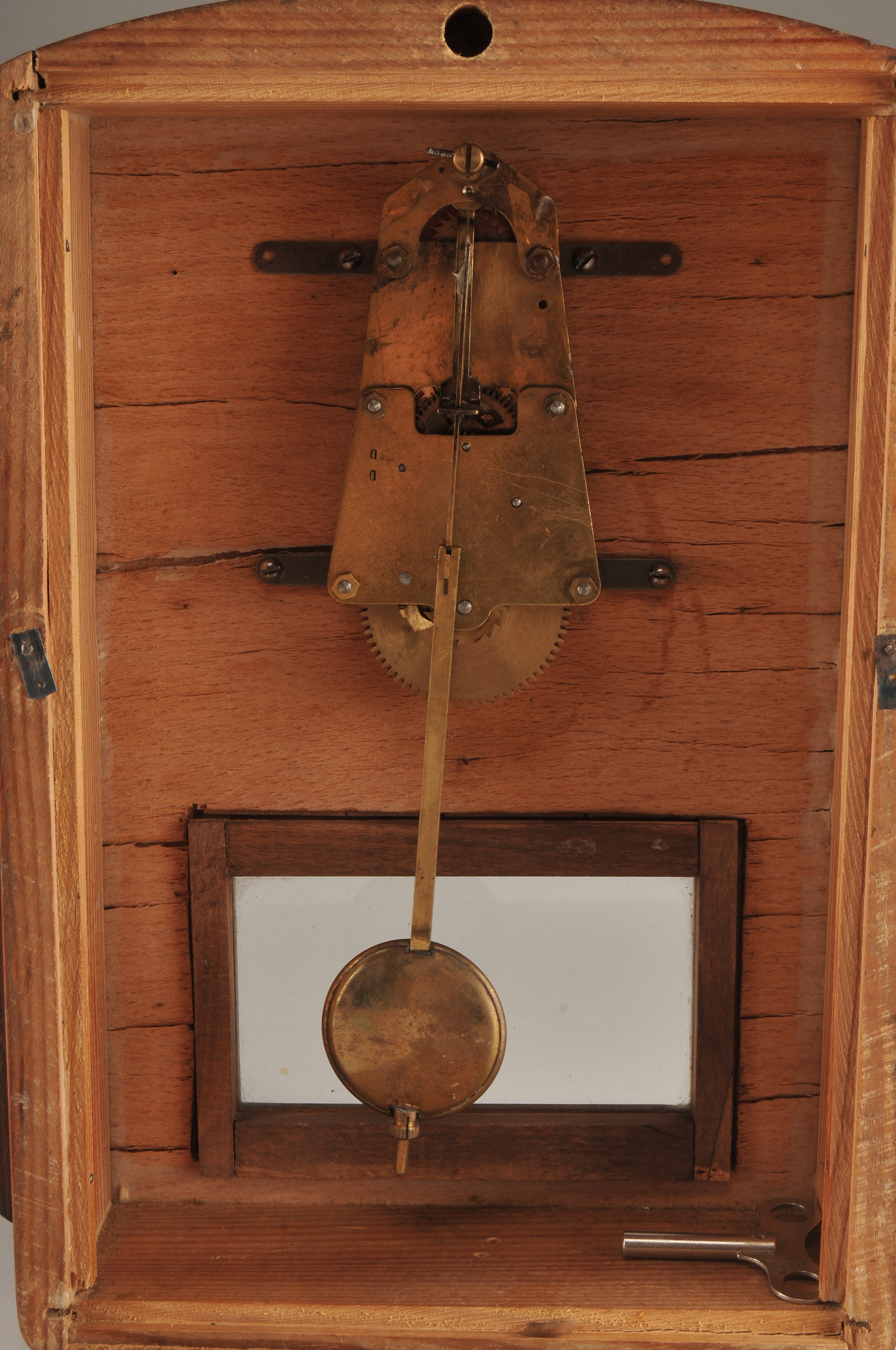 Vintage Wood Wall Clock