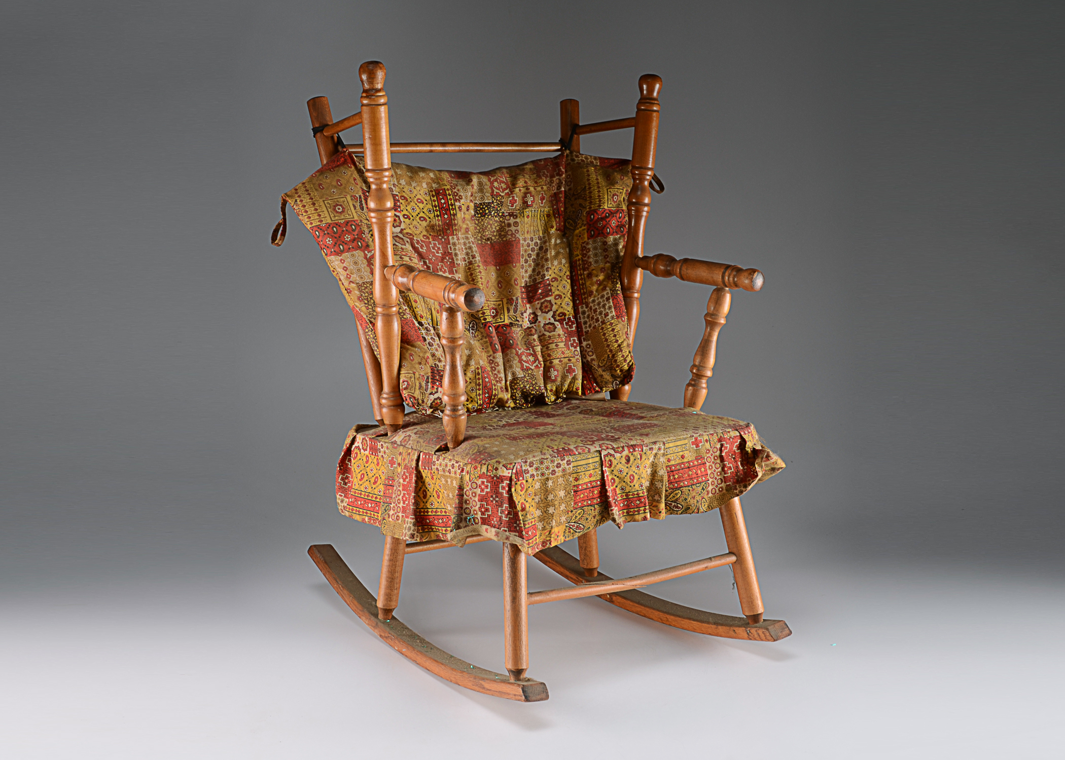 Childs Wooden 1970's Jenny Lind Style Rocker