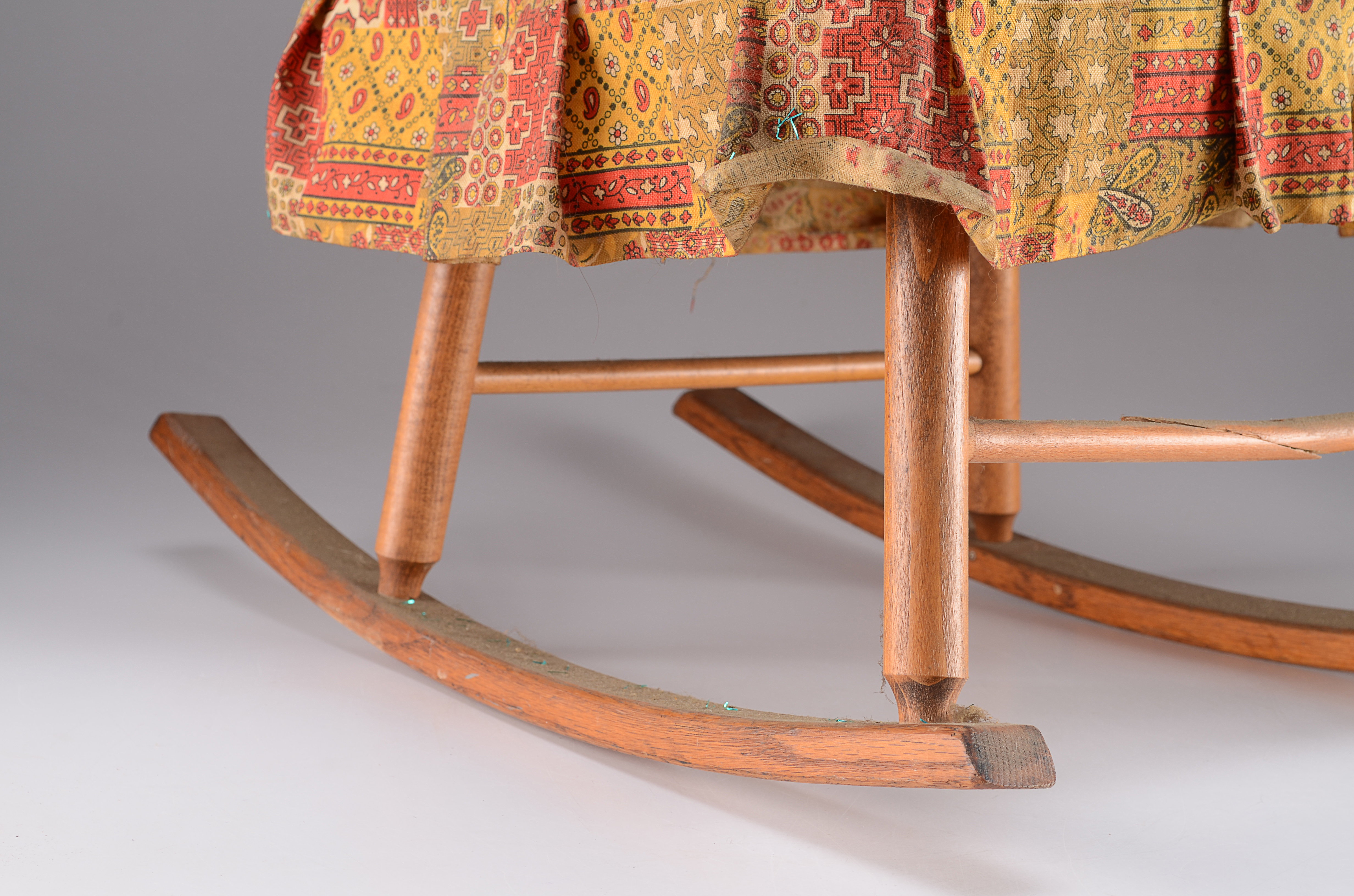 Childs Wooden 1970's Jenny Lind Style Rocker