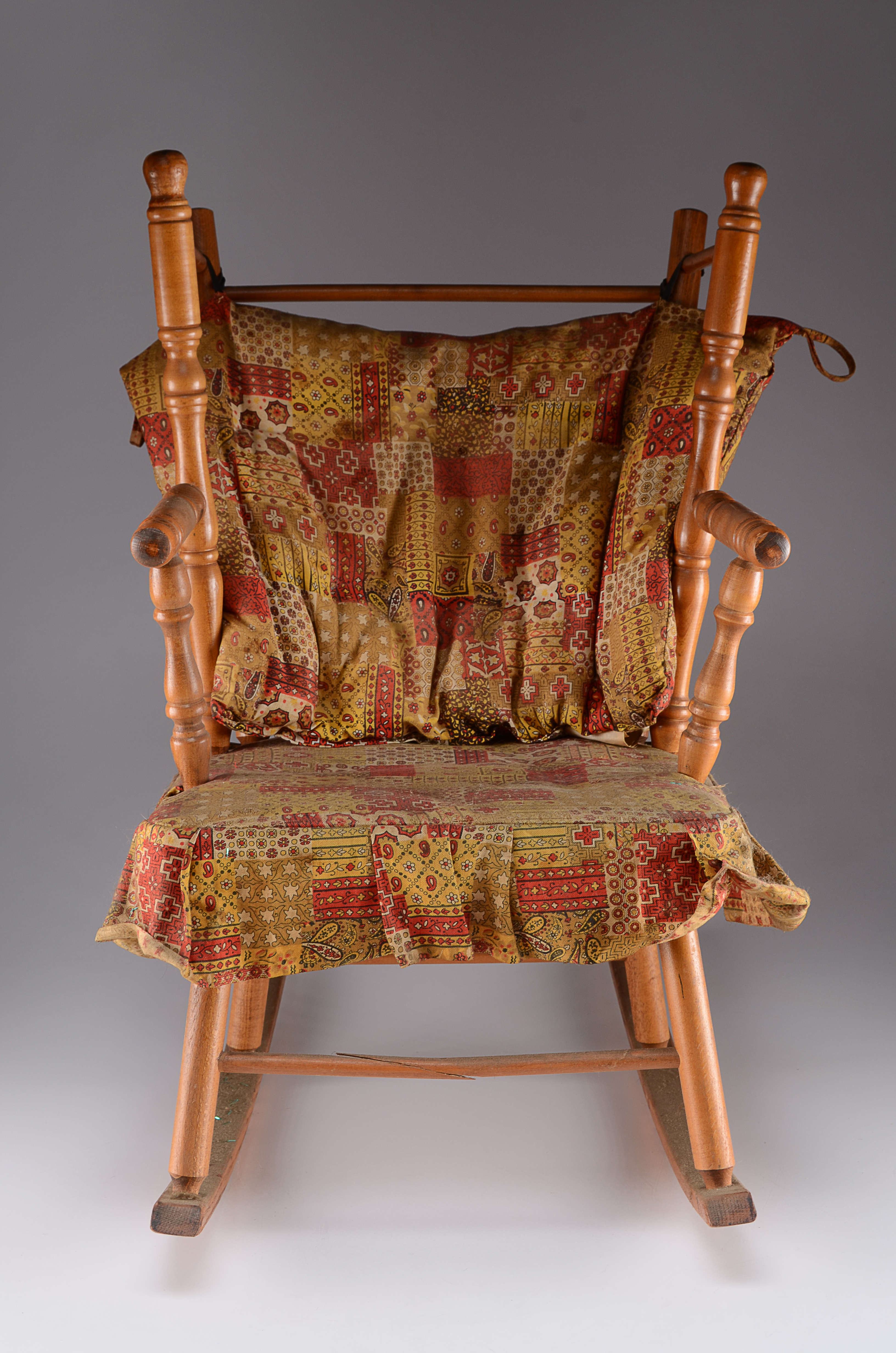 Childs Wooden 1970's Jenny Lind Style Rocker