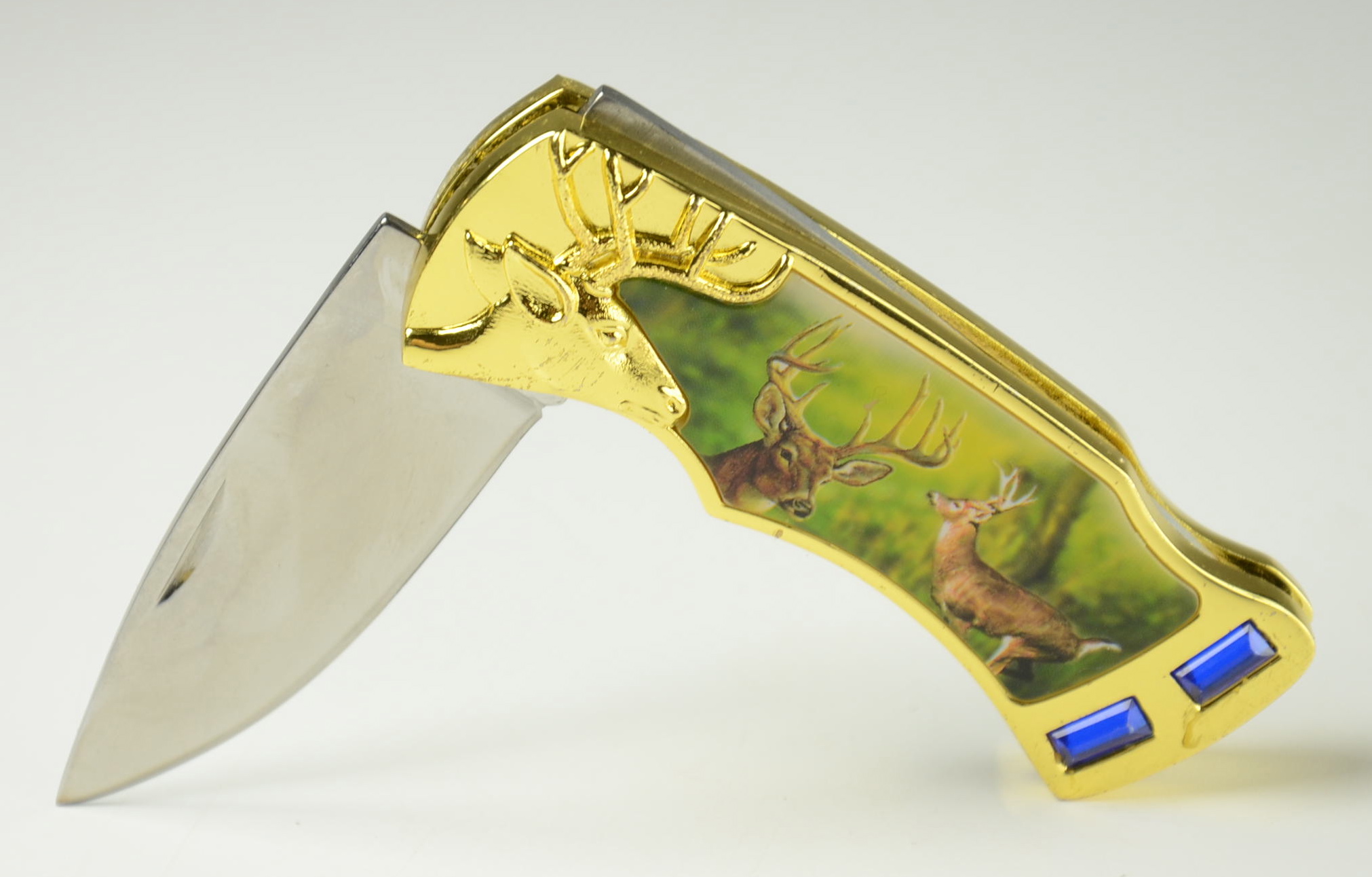 Group of (4) various pocket knives.