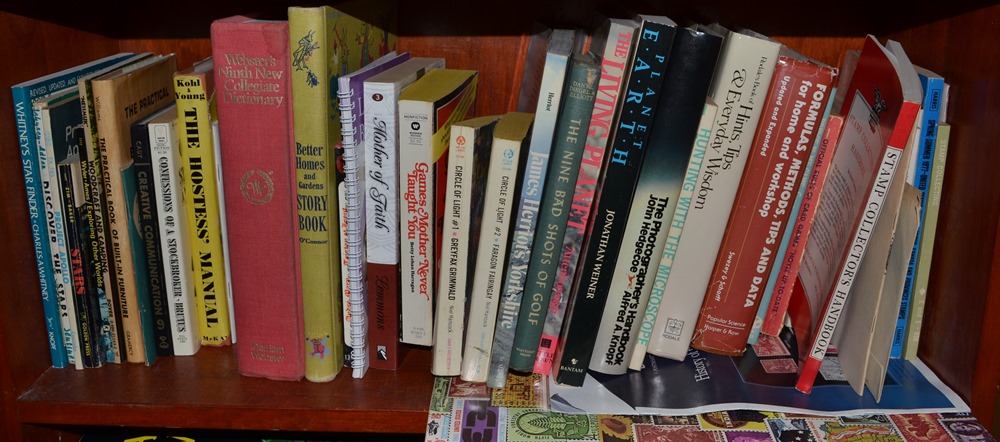 Vintage Book Shelf Lot