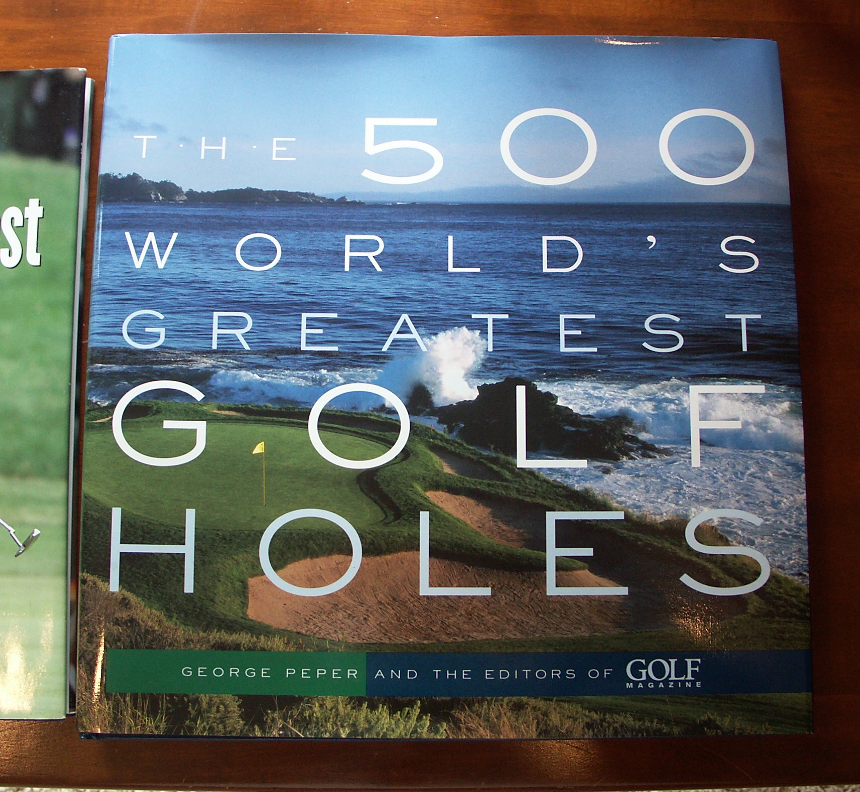 Three Golf Coffee Table Books