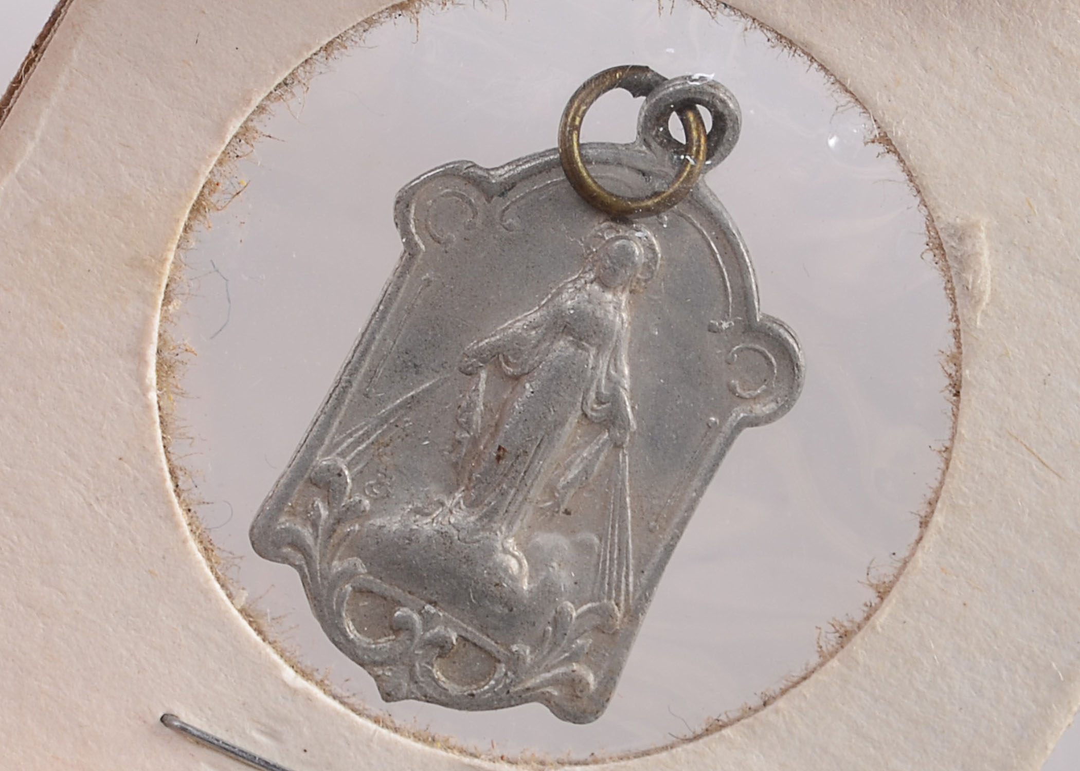 Group of (6) vintage religious tokens/pendants