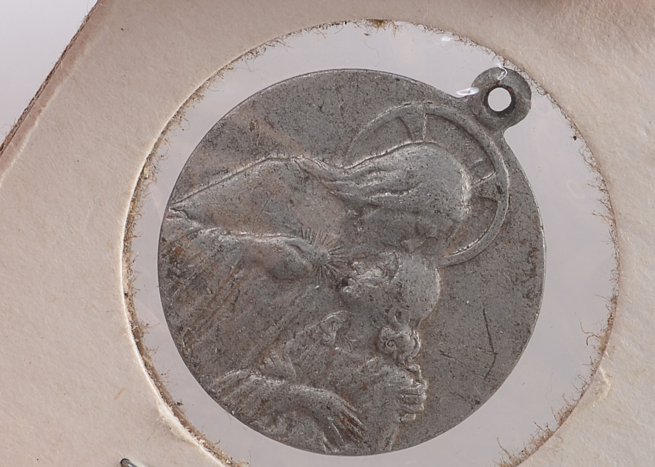 Group of (6) vintage religious tokens/pendants