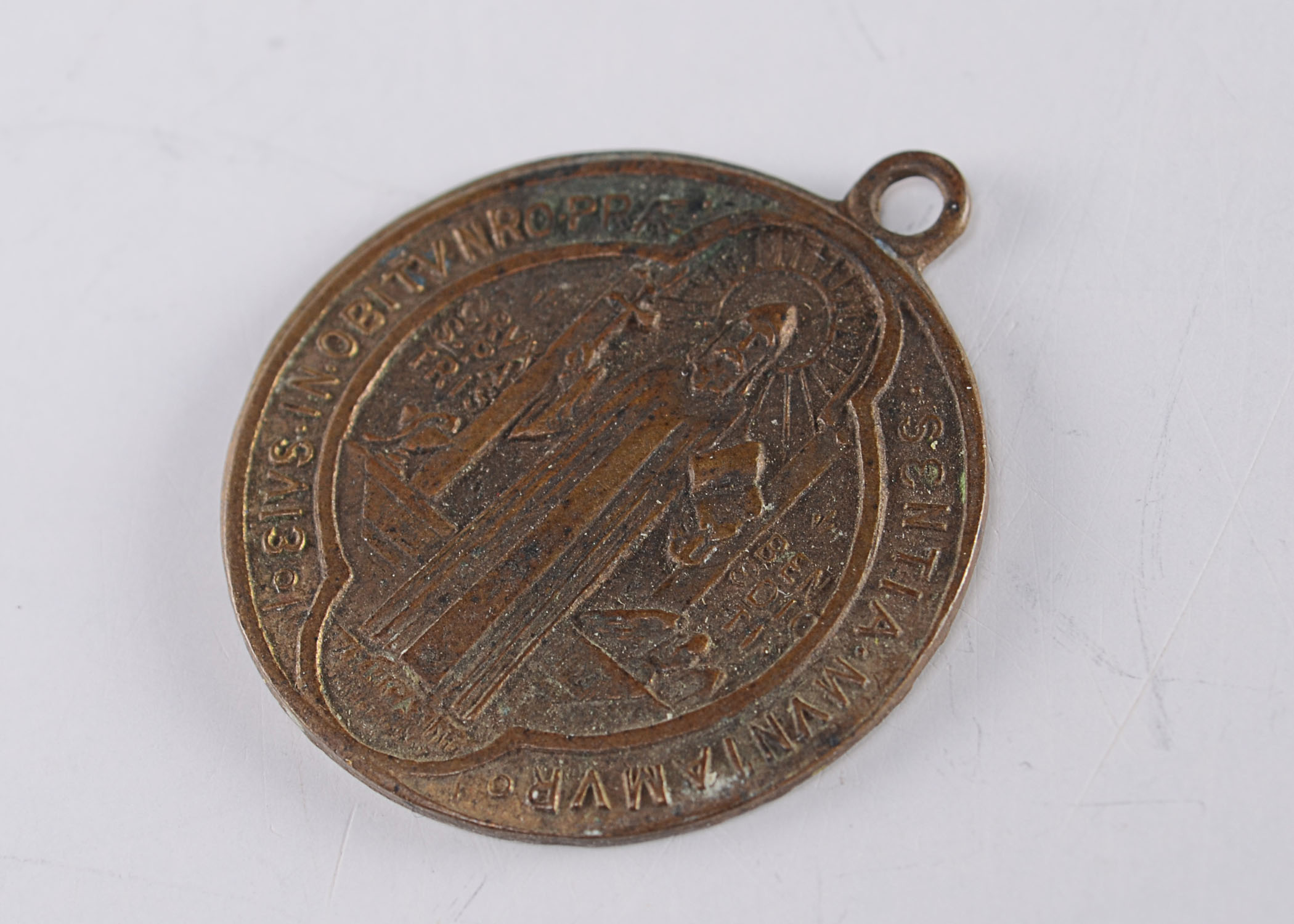 Group of (6) vintage religious tokens/pendants