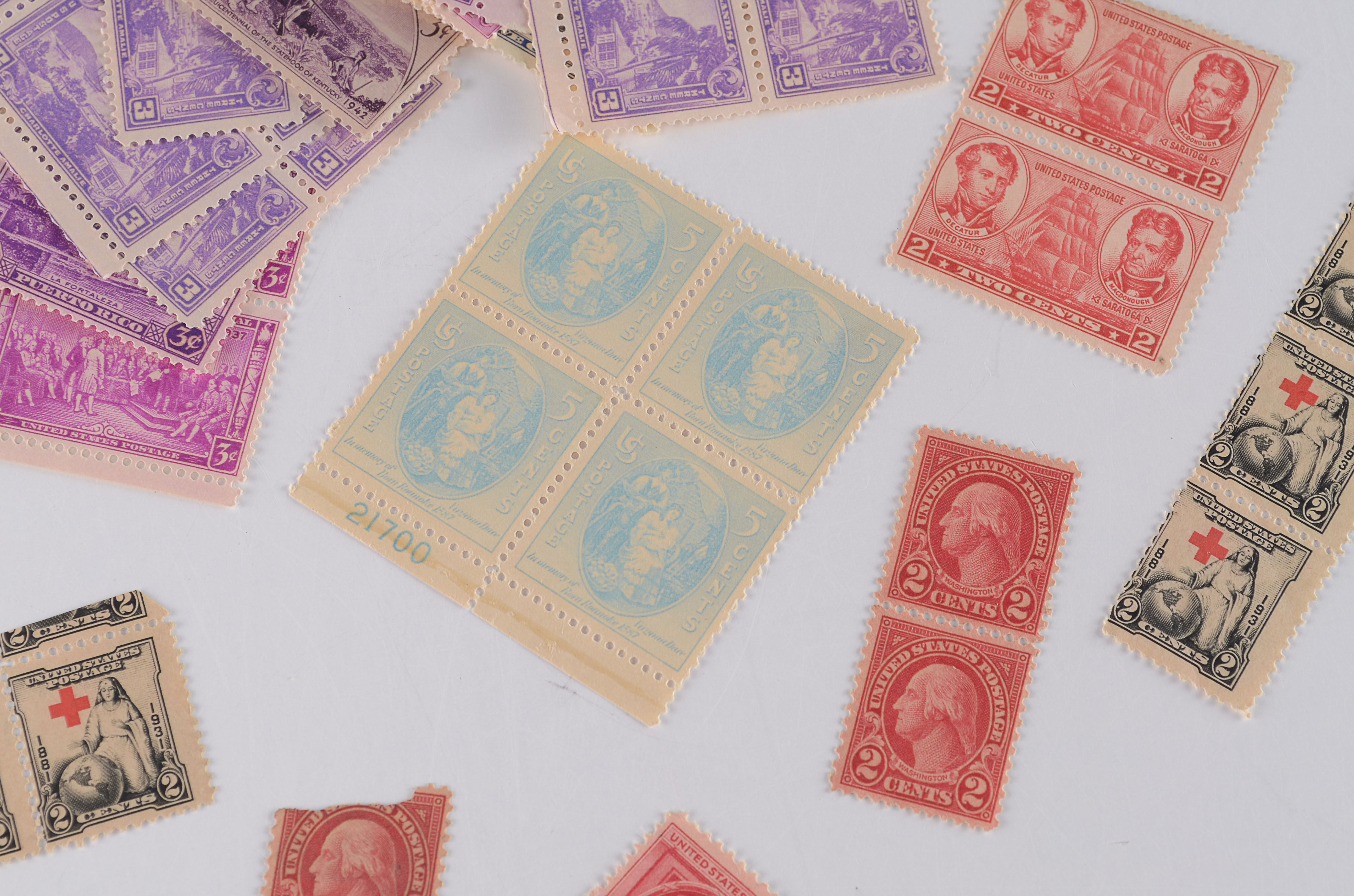 Assorted Vintage Stamps