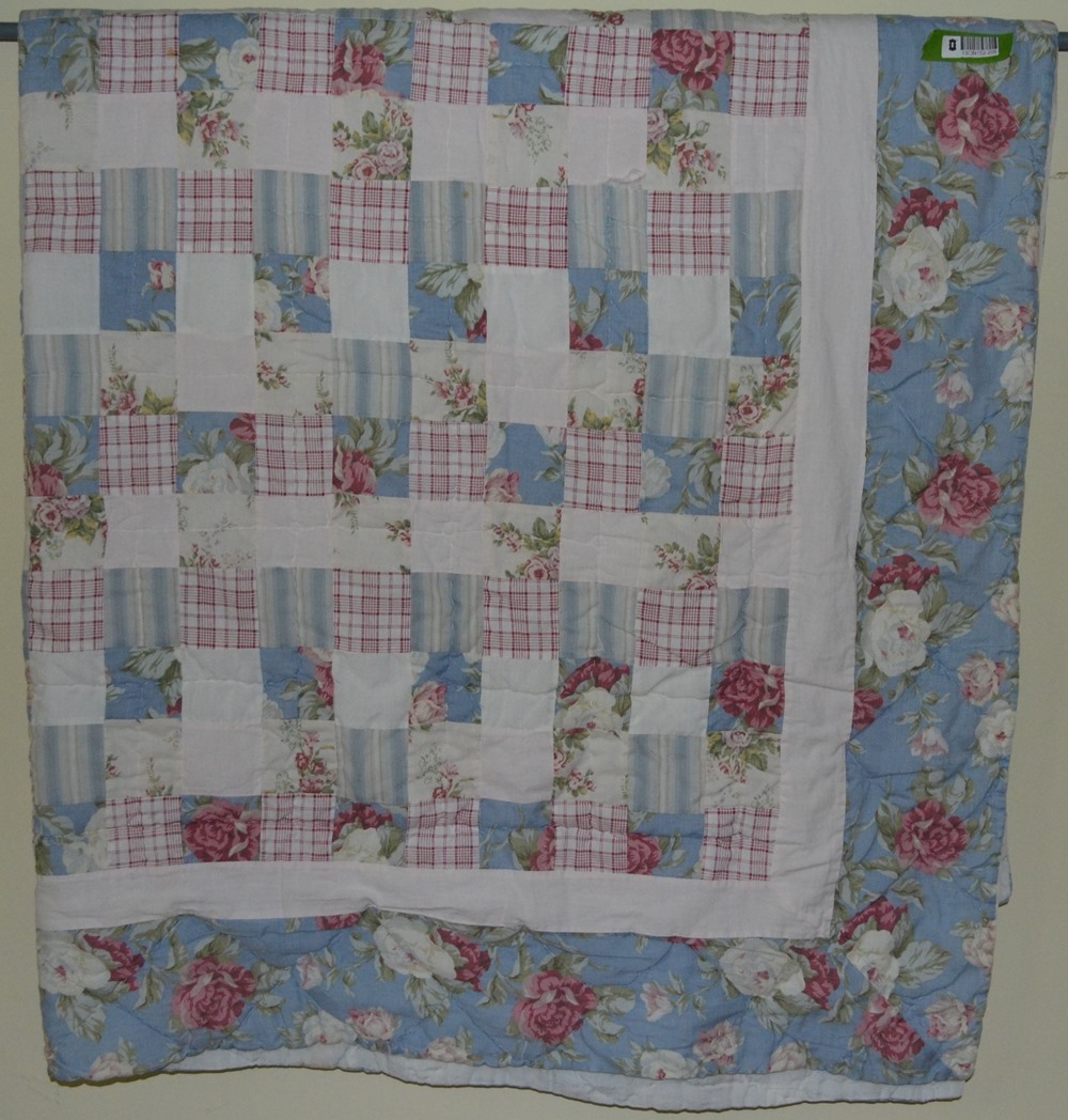 Vintage Hand Quilted Quilt