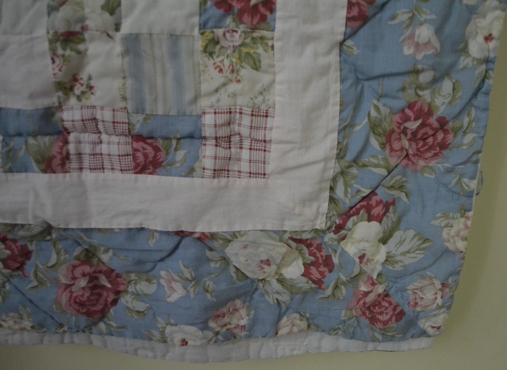 Vintage Hand Quilted Quilt