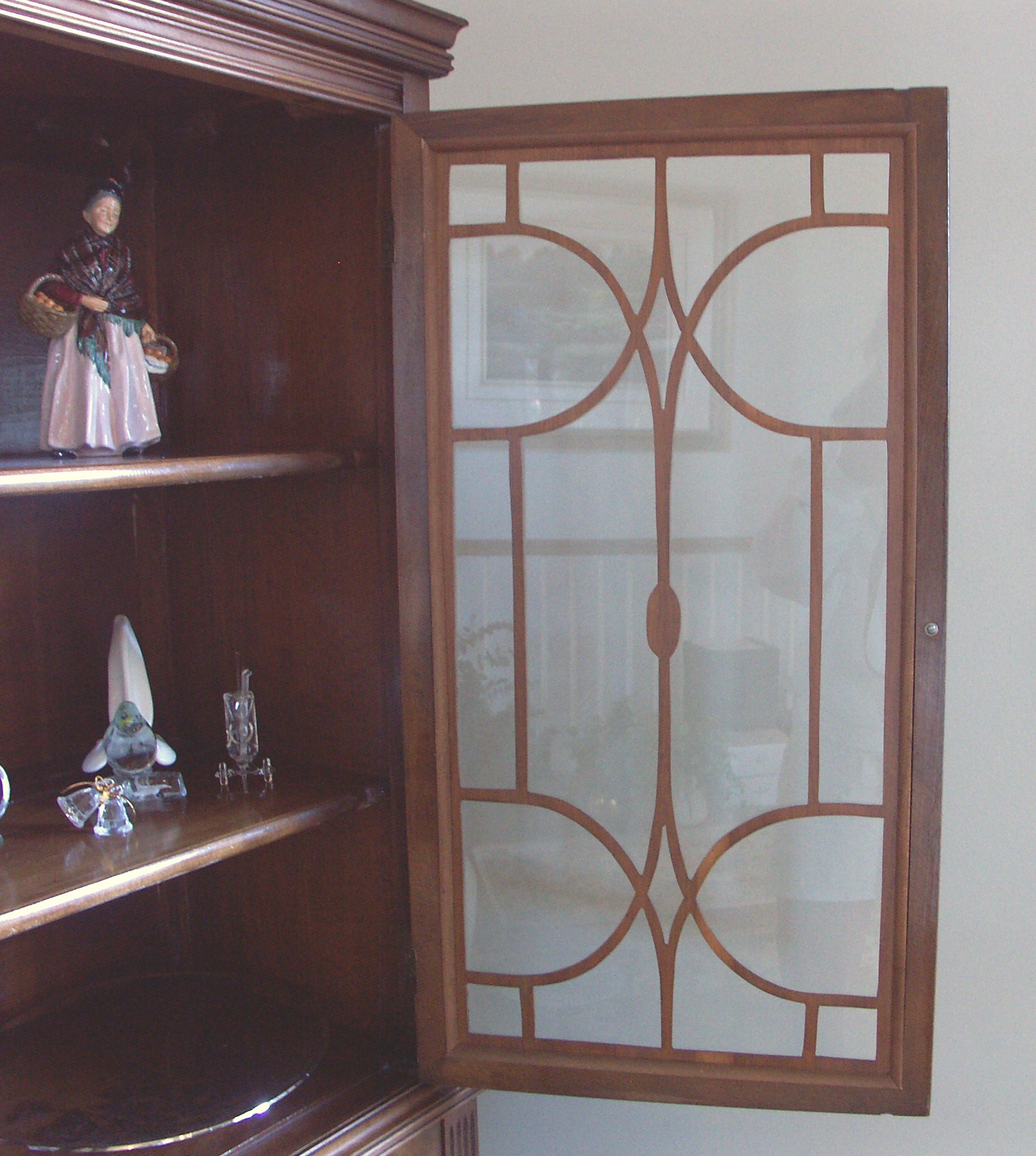 Federal Style Vintage China Cabinet