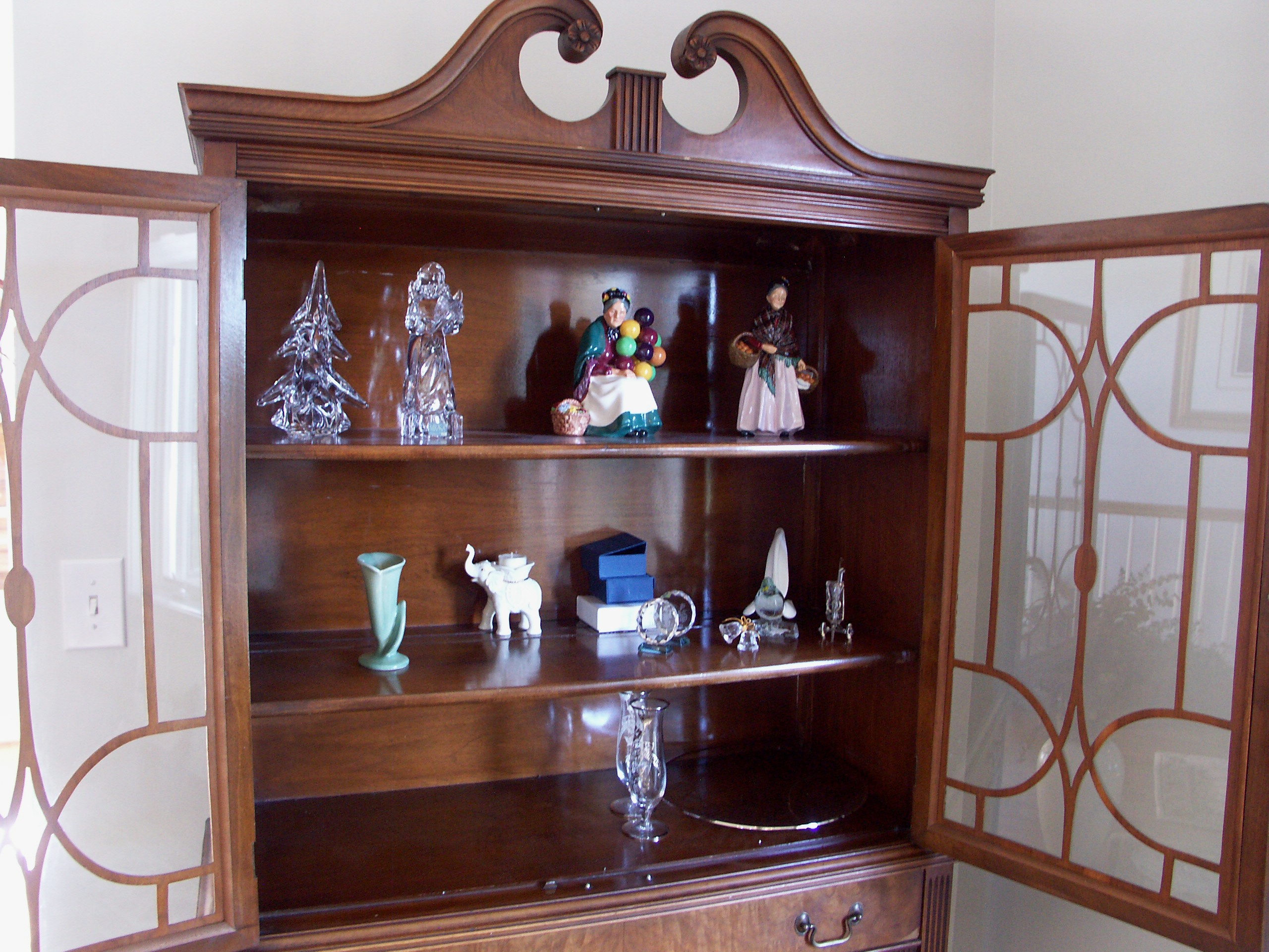 Federal Style Vintage China Cabinet