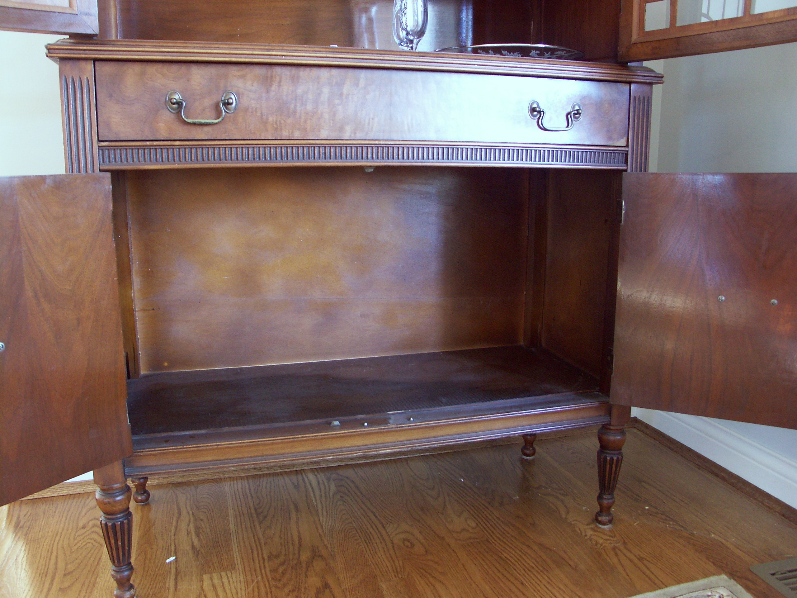 Federal Style Vintage China Cabinet