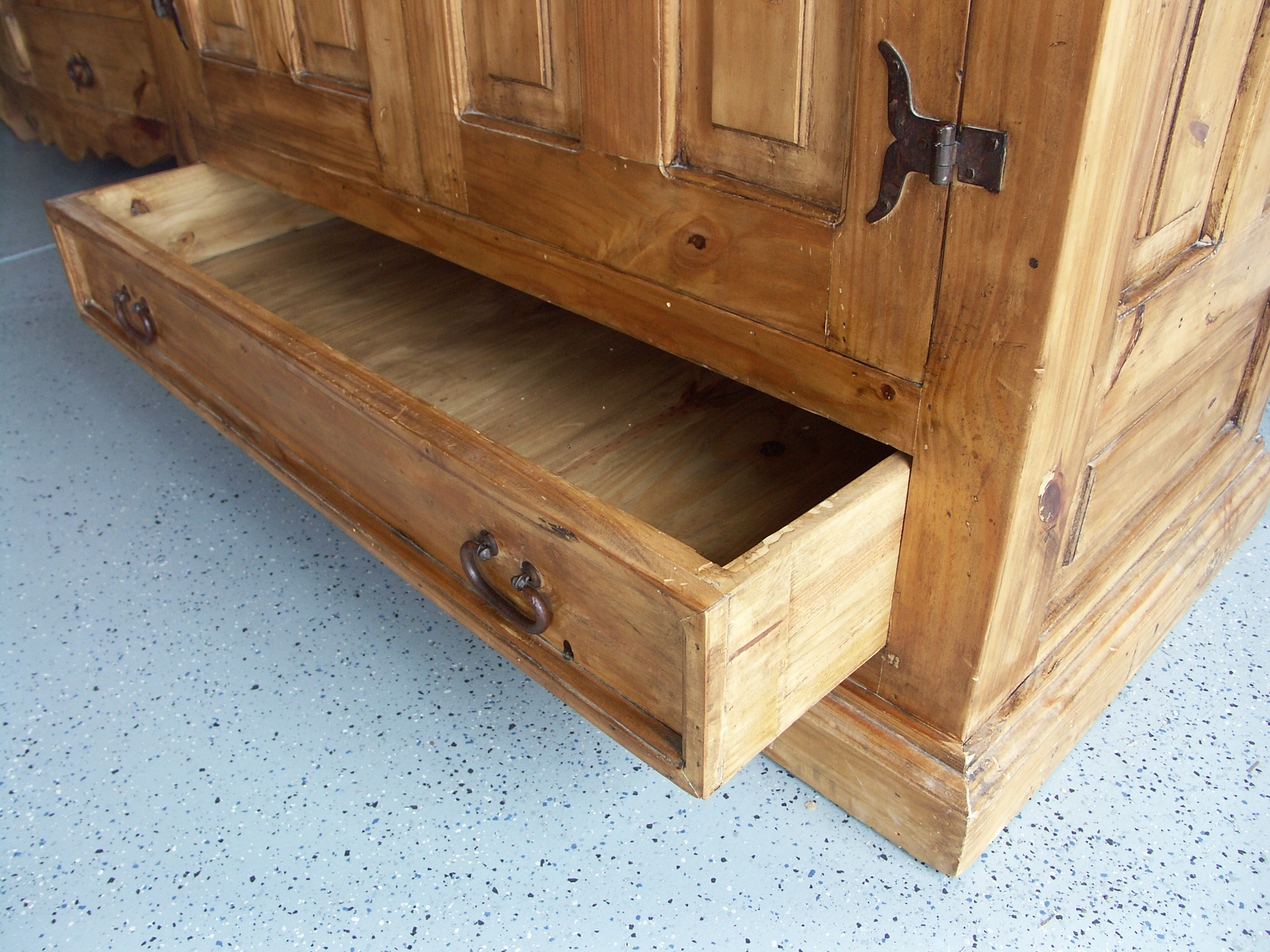 Santa Fe Rustic Pine Armoire