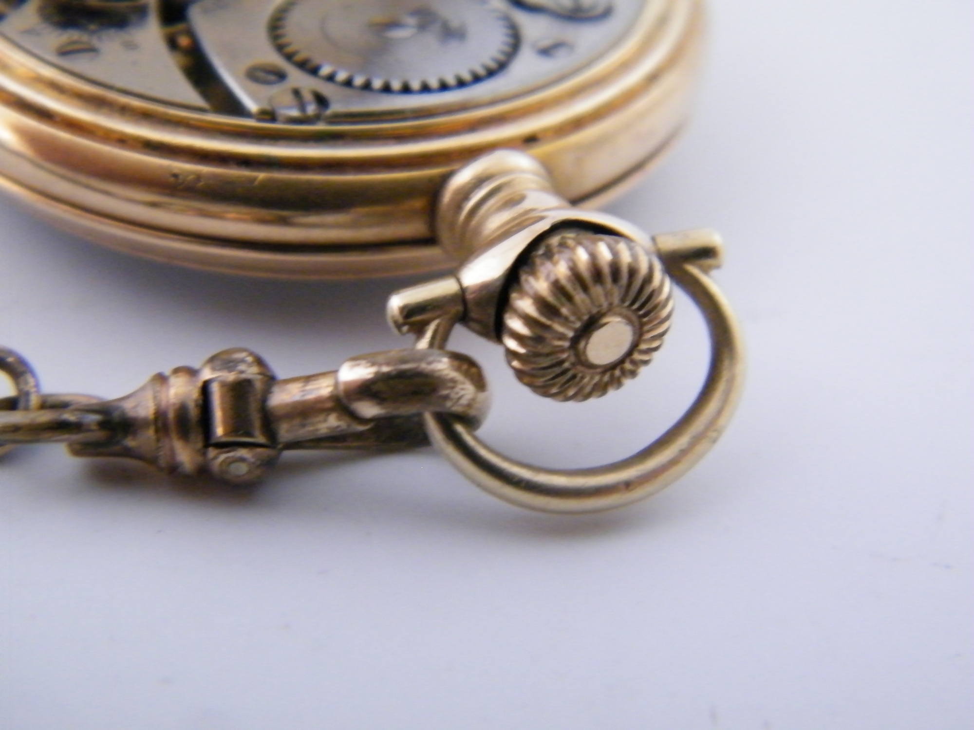 14k Gold Vintage Gruen Lady Watham Pocketwatch