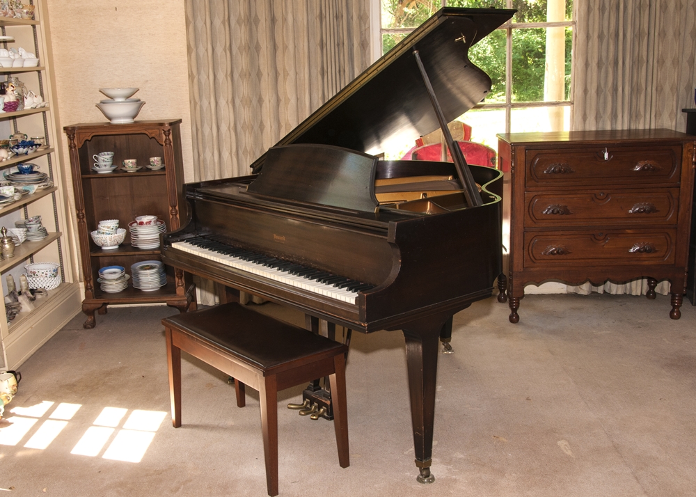 Howard Baby Grand Piano, Circa 1930's, Built By Baldwin