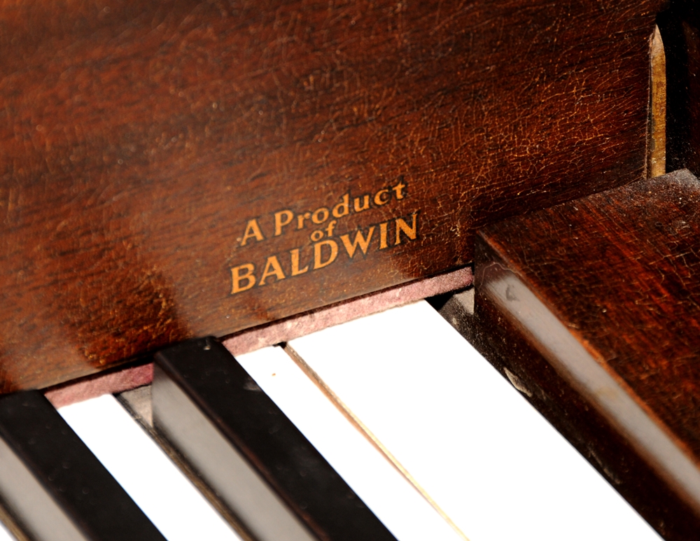 Howard Baby Grand Piano, Circa 1930's, Built By Baldwin