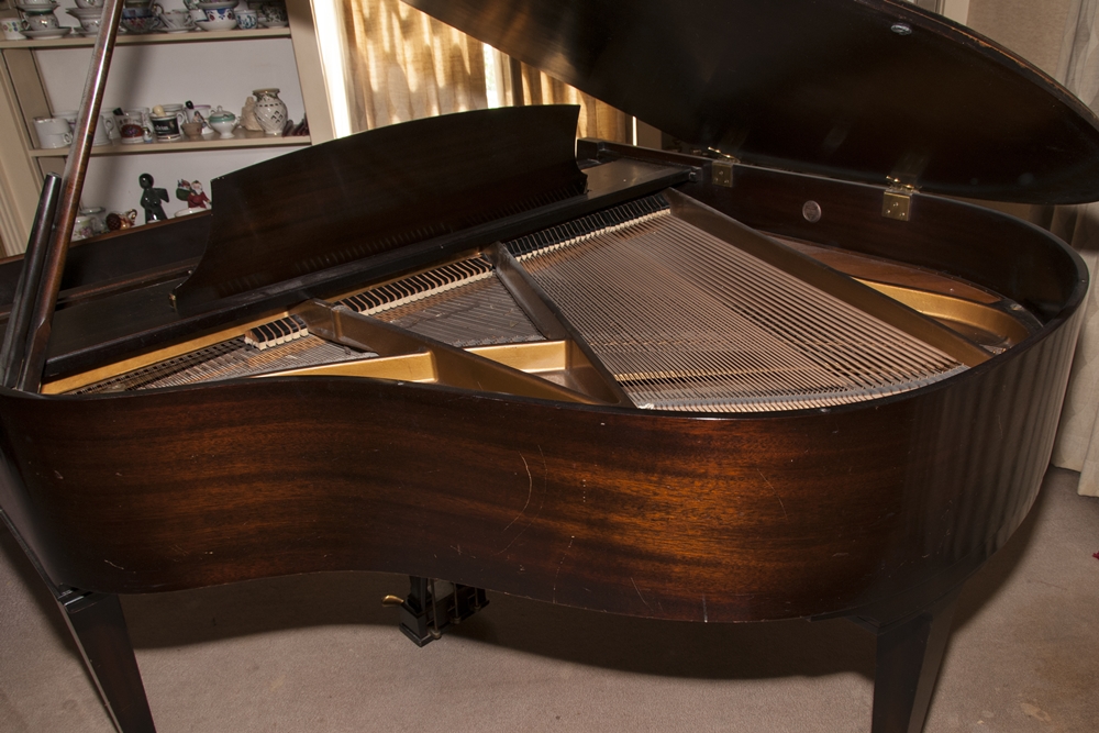 Howard Baby Grand Piano, Circa 1930's, Built By Baldwin