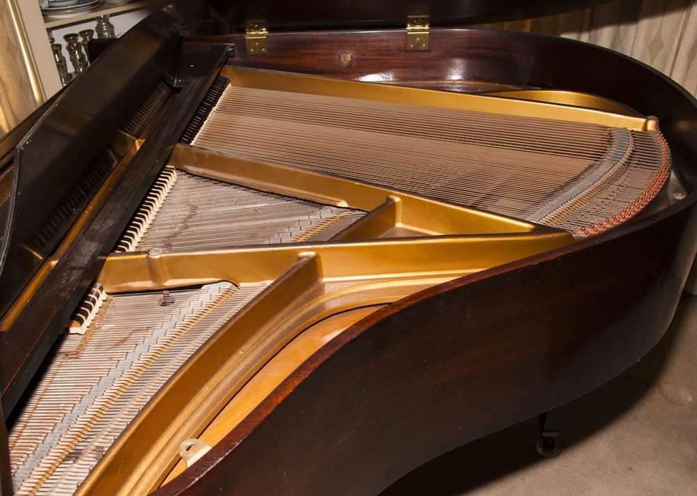 Howard Baby Grand Piano, Circa 1930's, Built By Baldwin