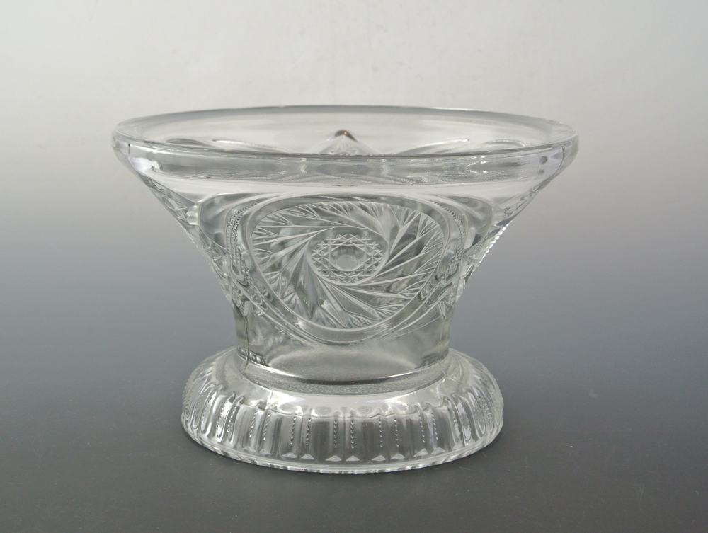 Antique Hobstar Bowl Stand