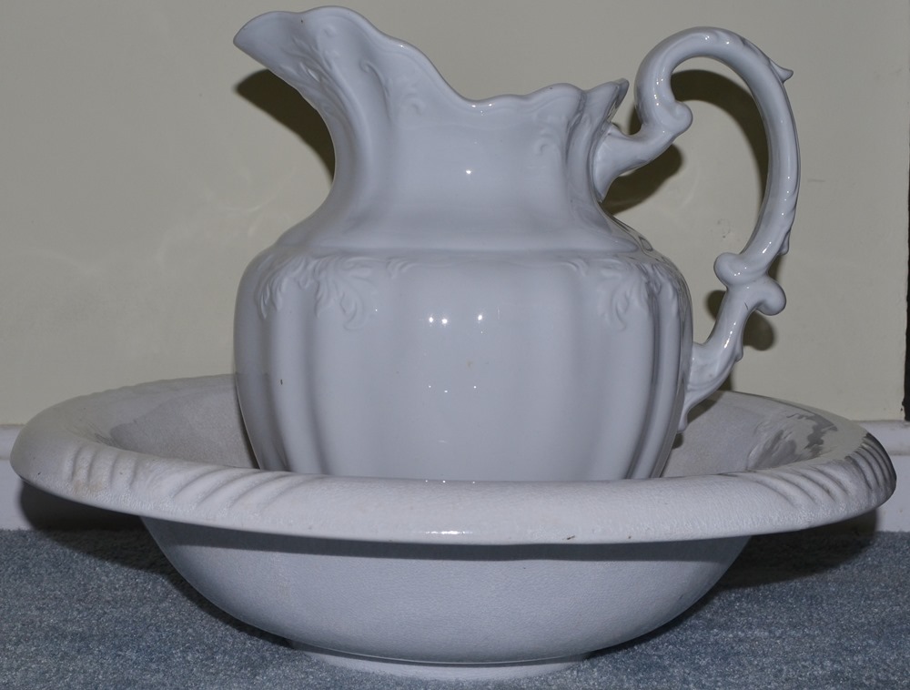 Johnson Brothers Royal Ironstone Pitcher And Bowl