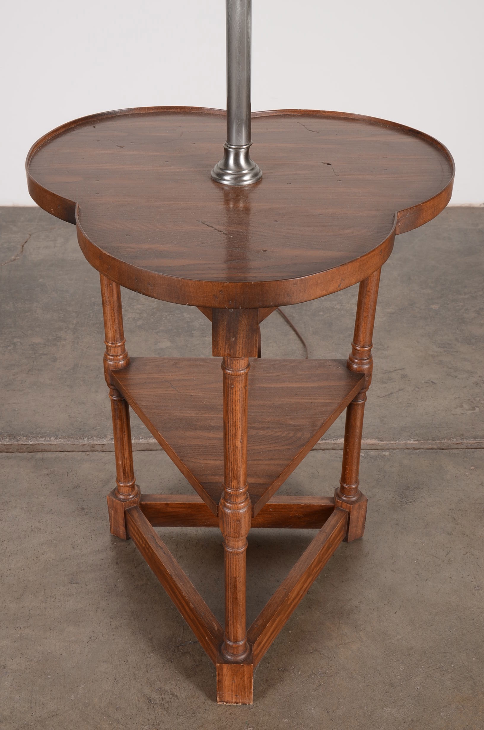 Clover Leaf Candlestick Table Lamp