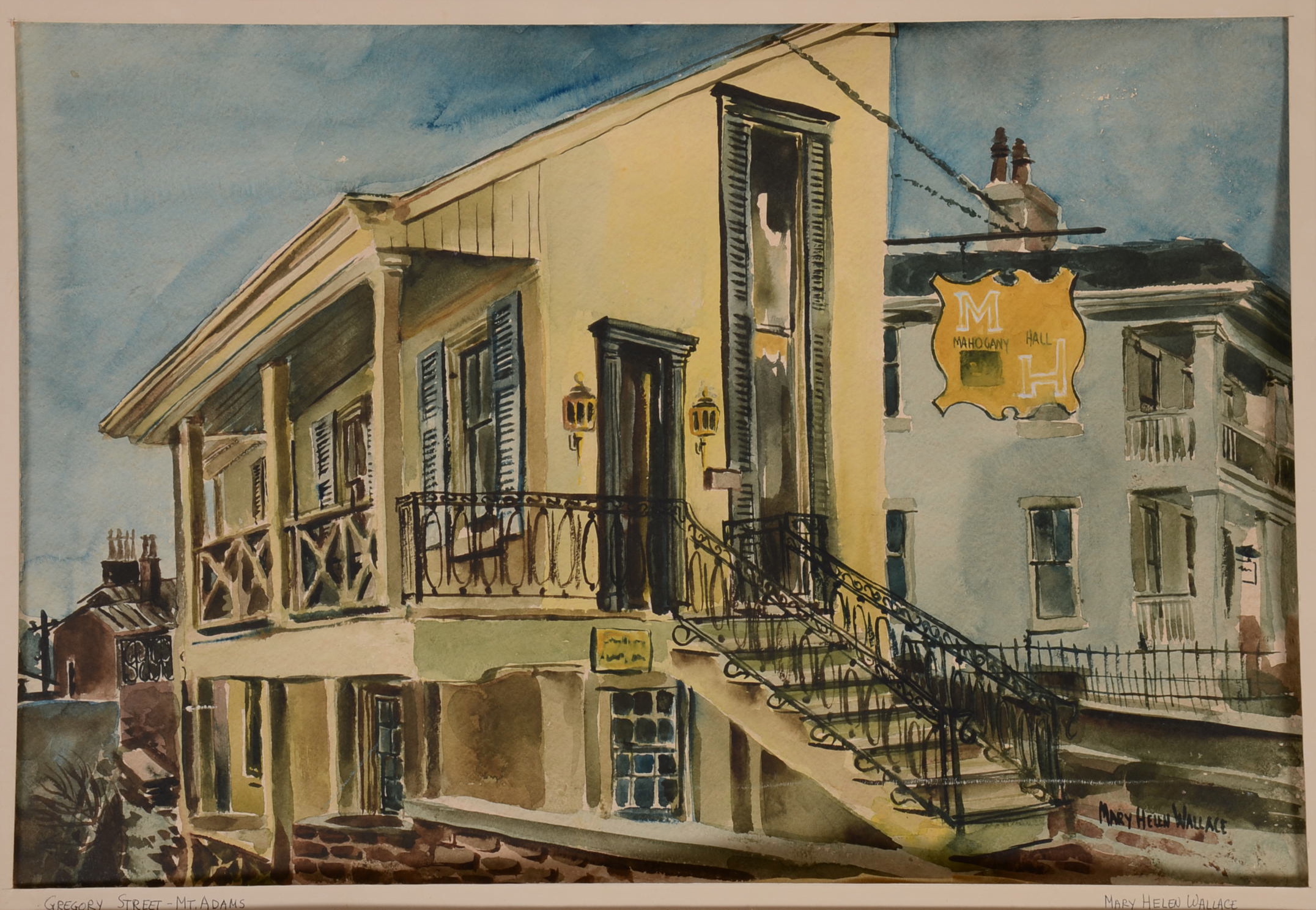 Original Watercolor by Mary Helen Wallace