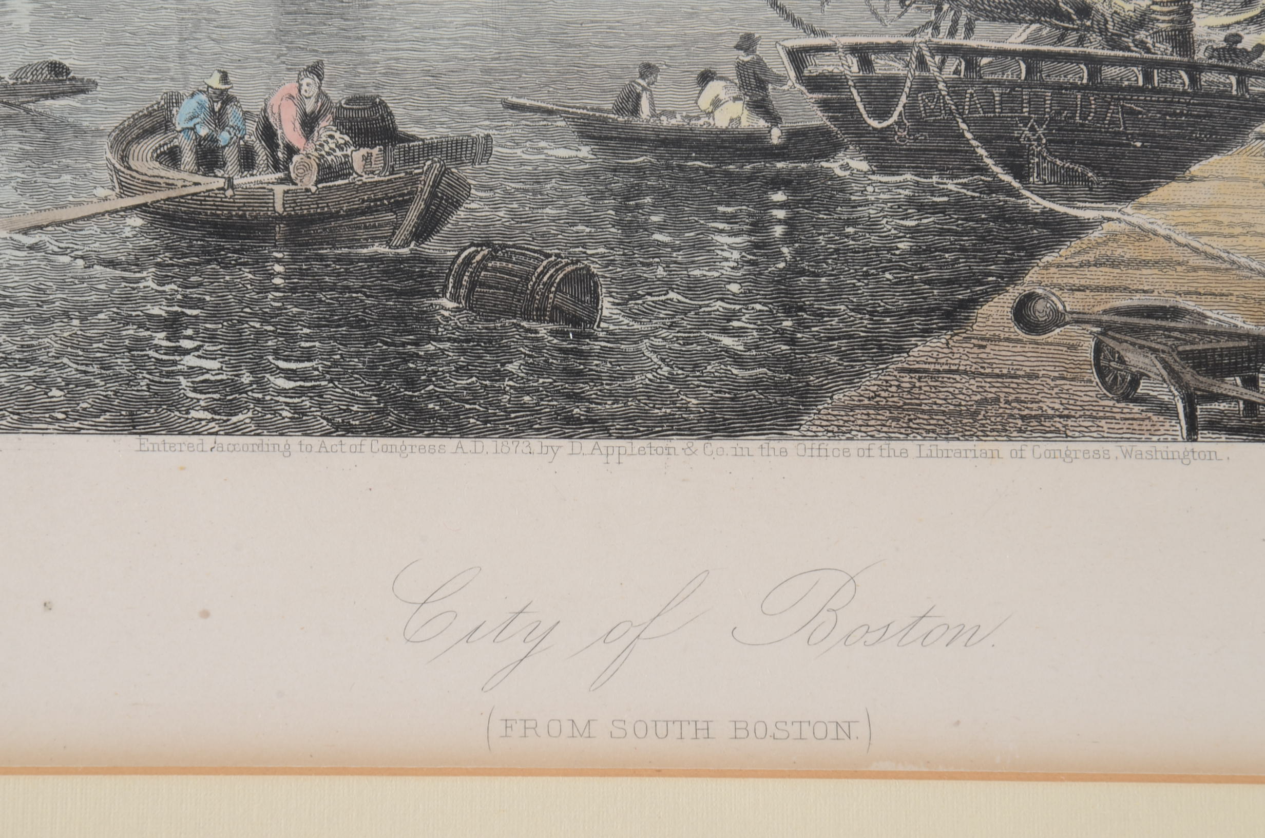 Two  Dry Point Etchings with Aquatint.  