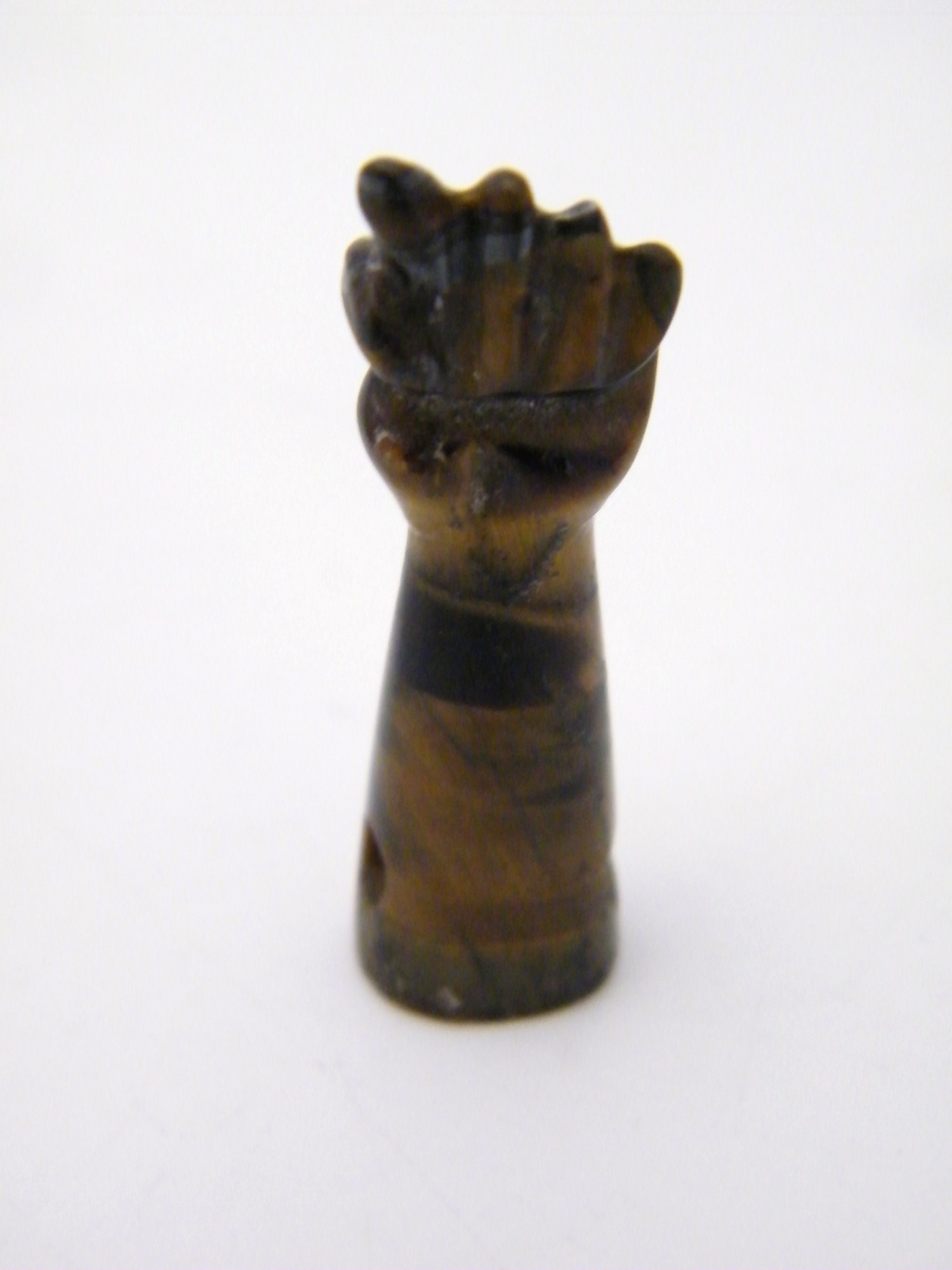 Tiger Eye Fist Pendant