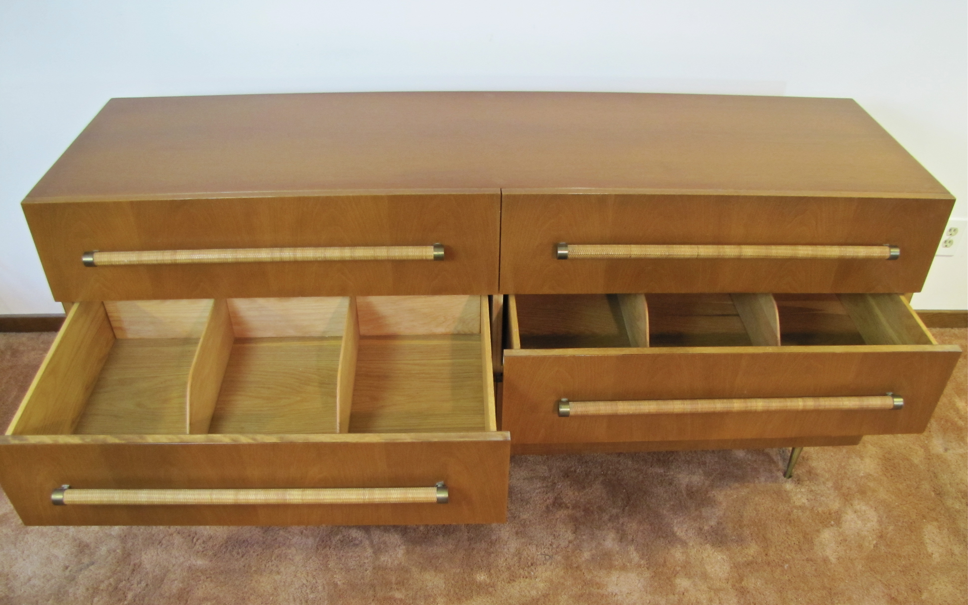 Mid Century Modern Widdicomb Dresser Designed By T.H. Robsjohn-Gibbings