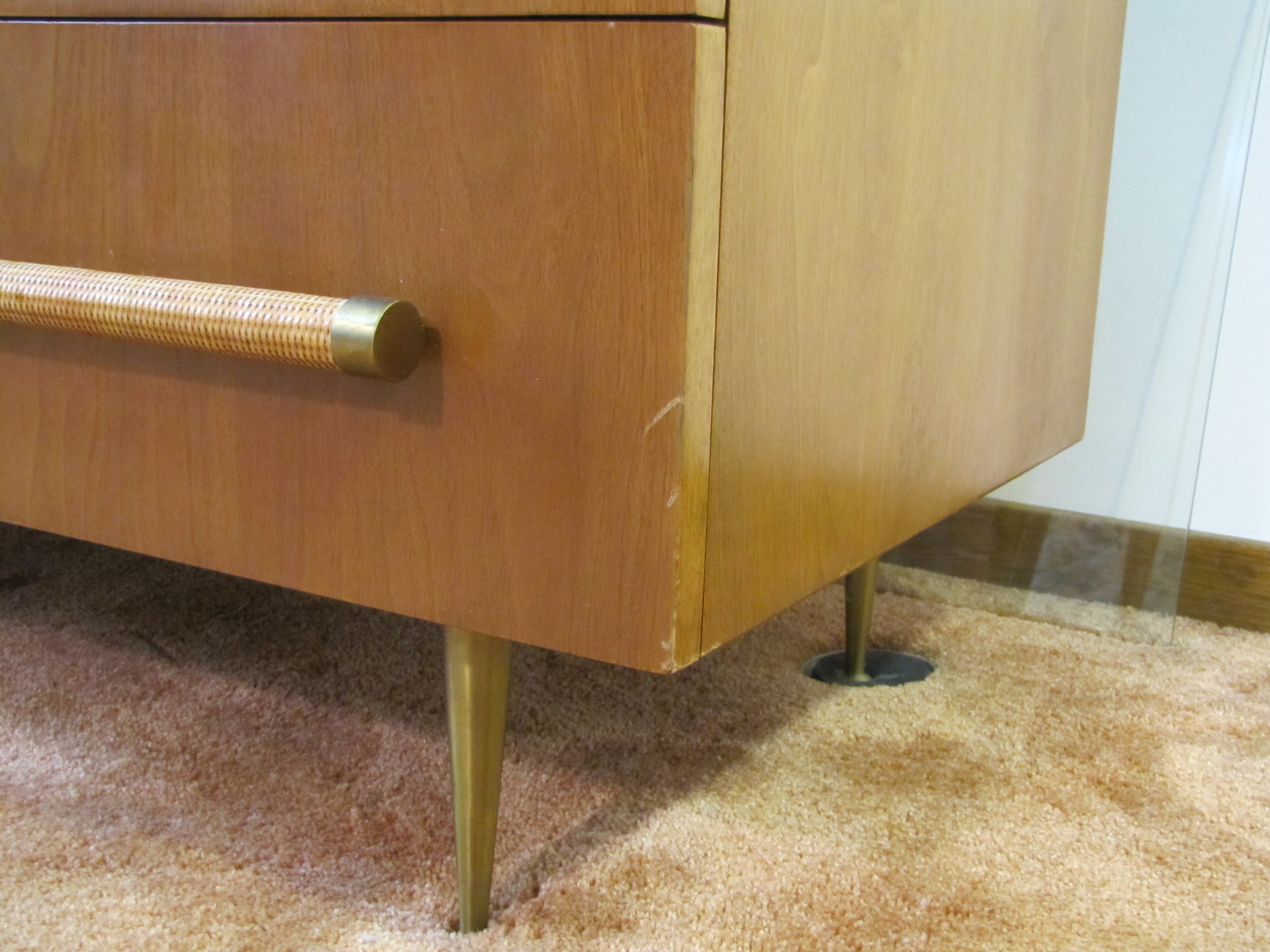 Mid Century Modern Widdicomb Dresser Designed By T.H. Robsjohn-Gibbings