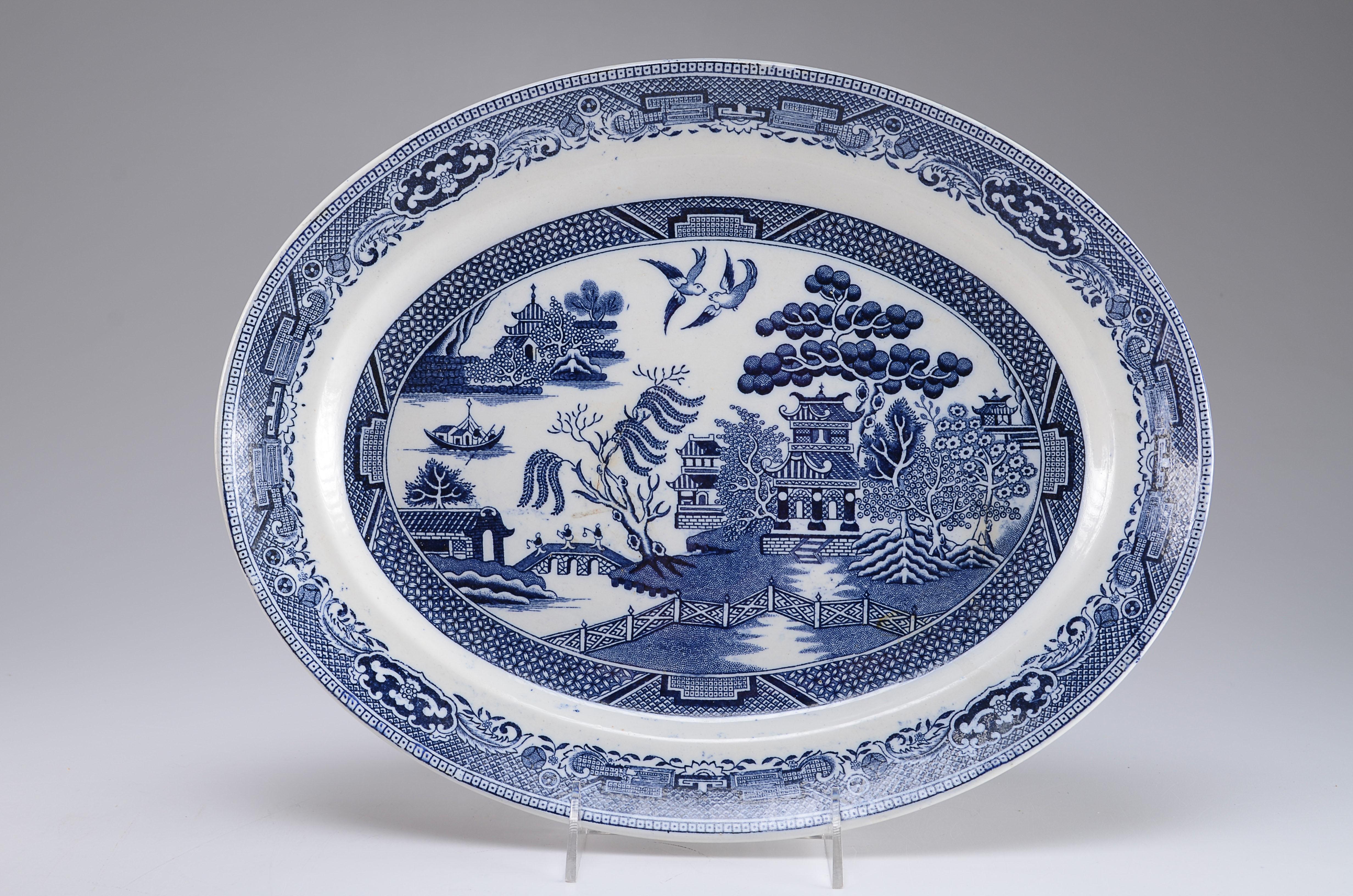 Assorted Blue And White China