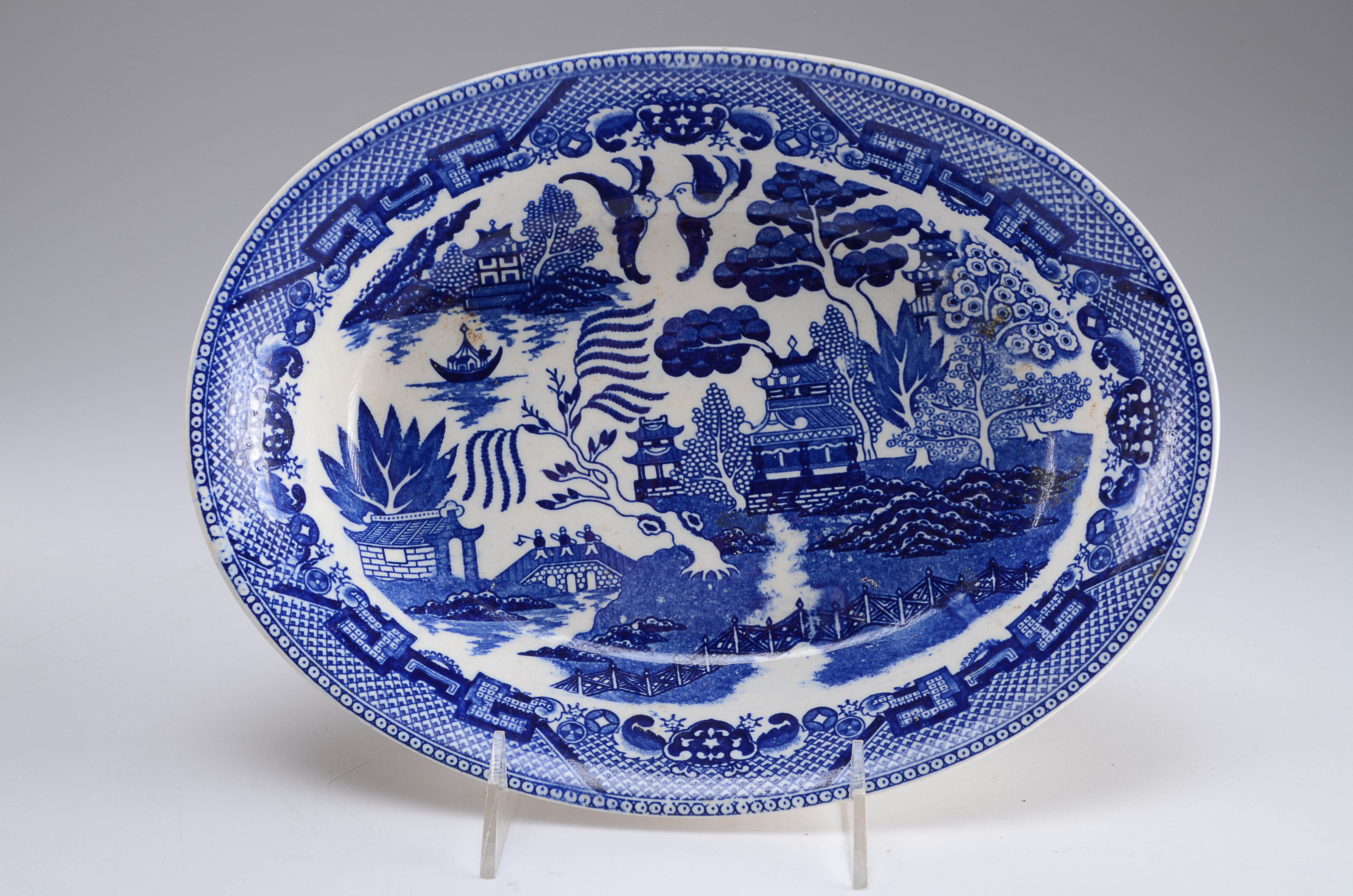 Assorted Blue And White China