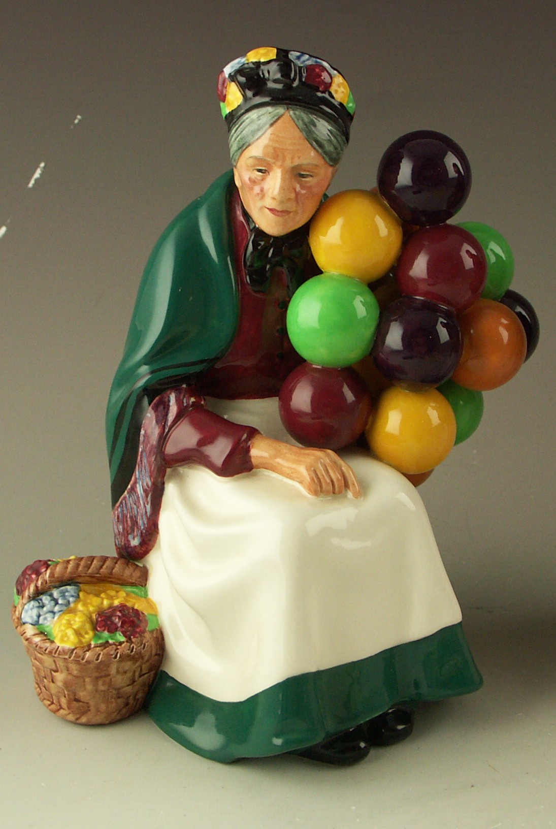 Royal Doulton Balloon Lady and Orange Lady