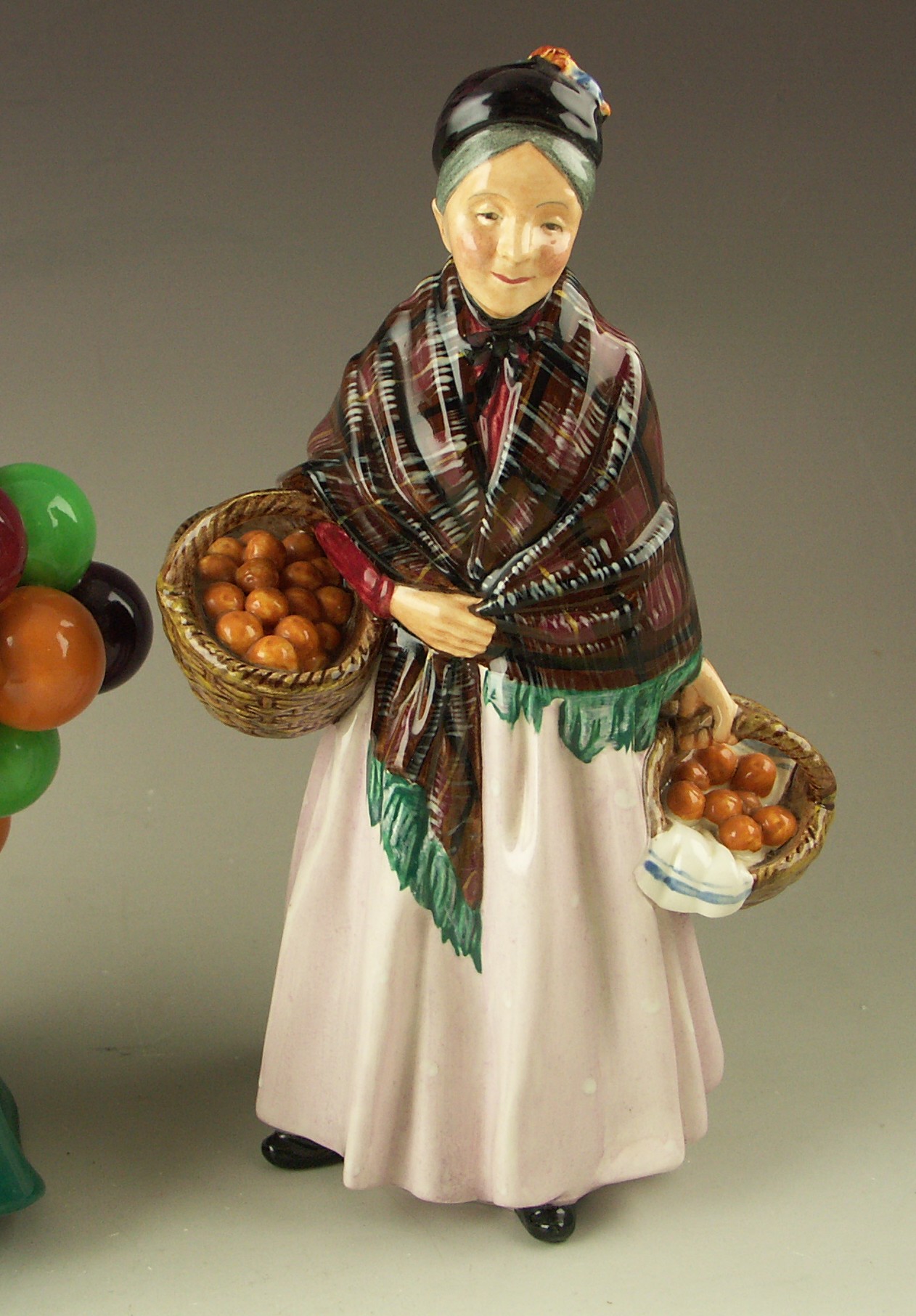 Royal Doulton Balloon Lady and Orange Lady