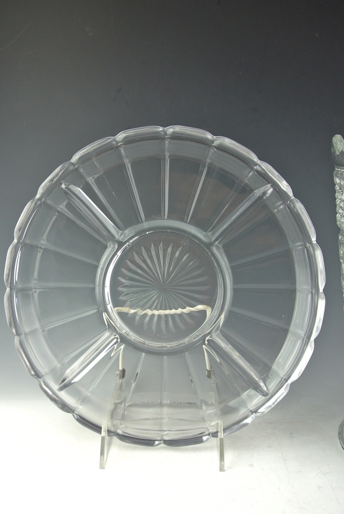 Vintage Punch Bowl with Matching Vase & More