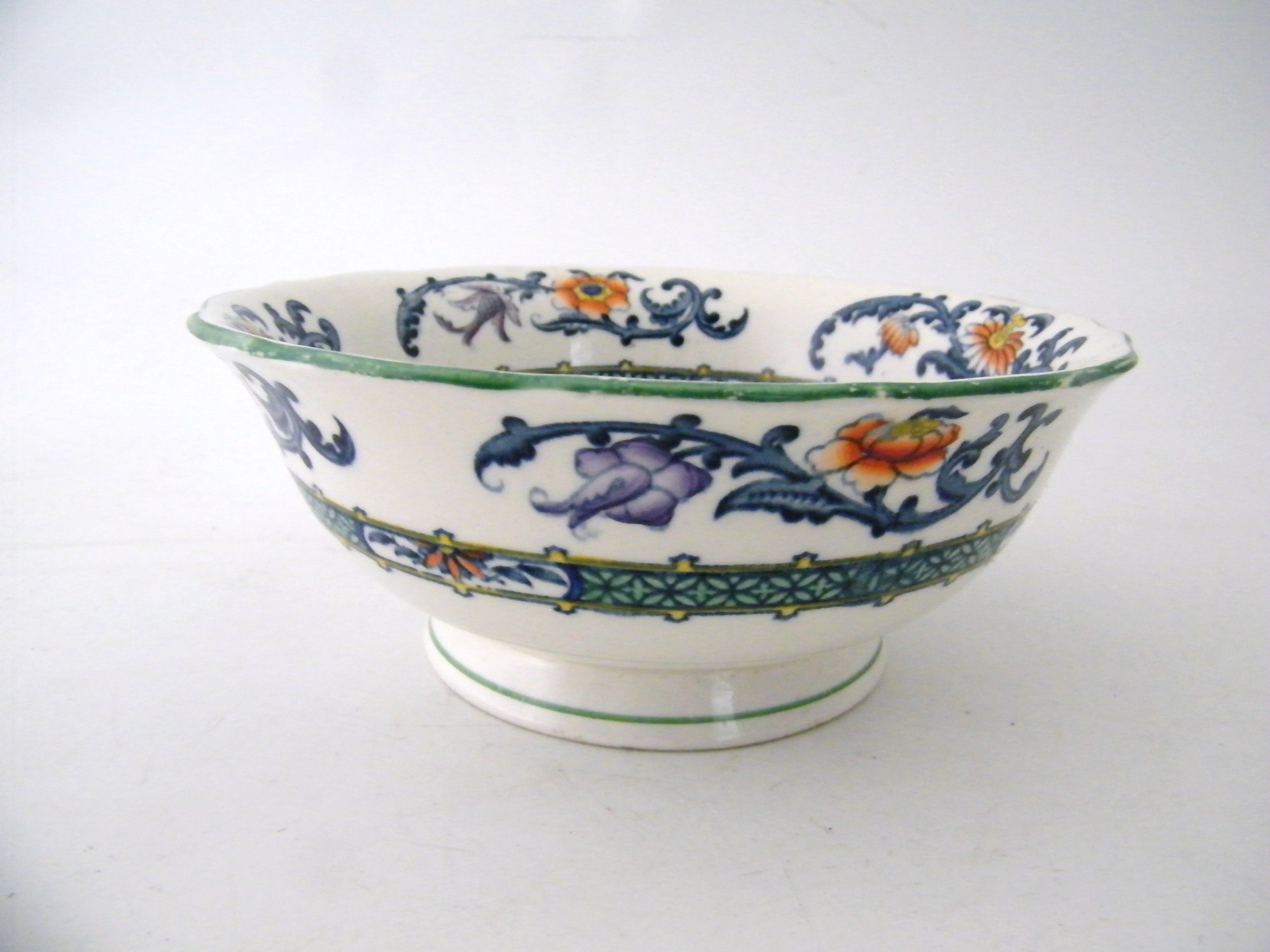 Vintage Porcelain Bowl and Platter