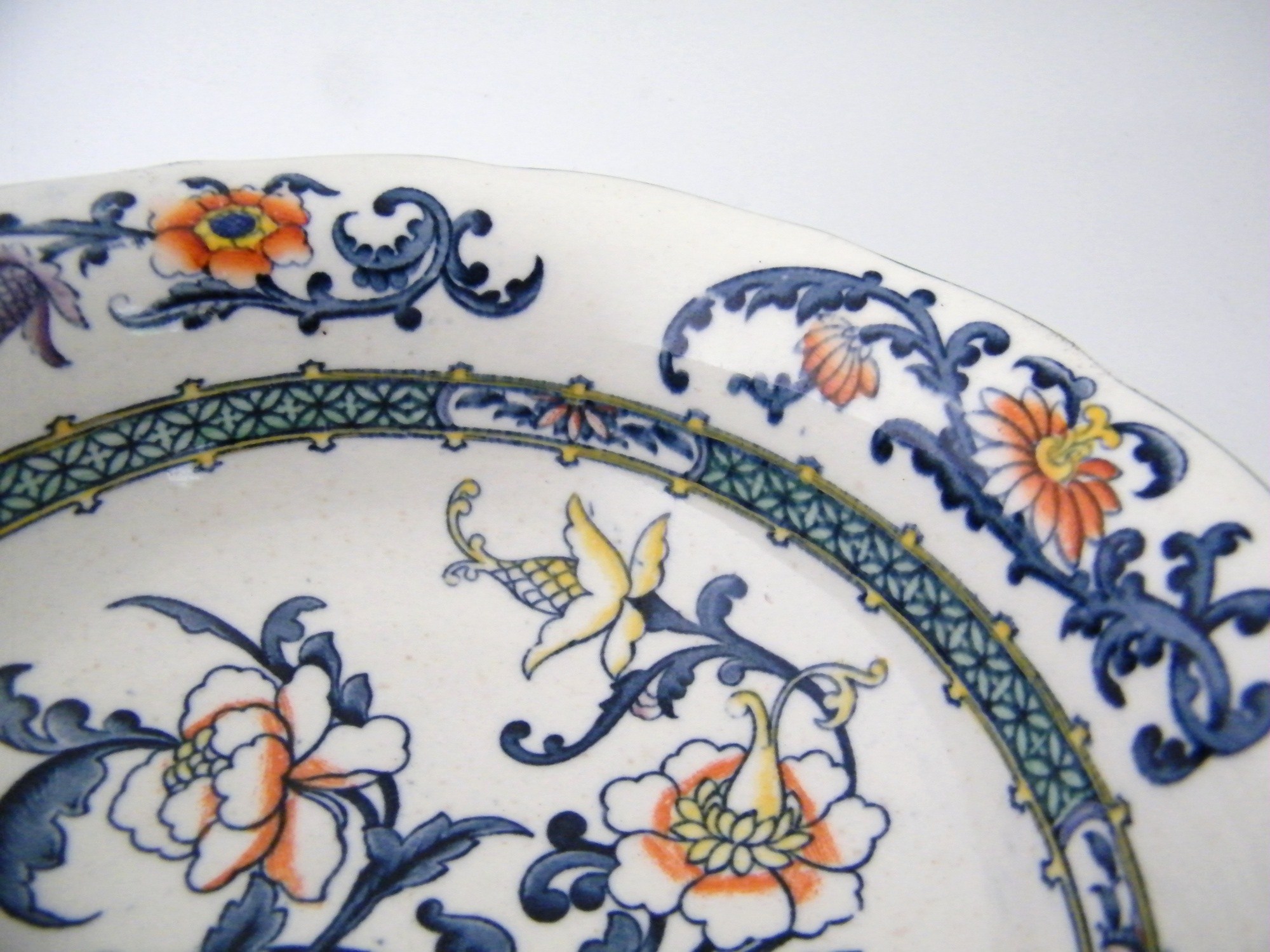 Vintage Porcelain Bowl and Platter